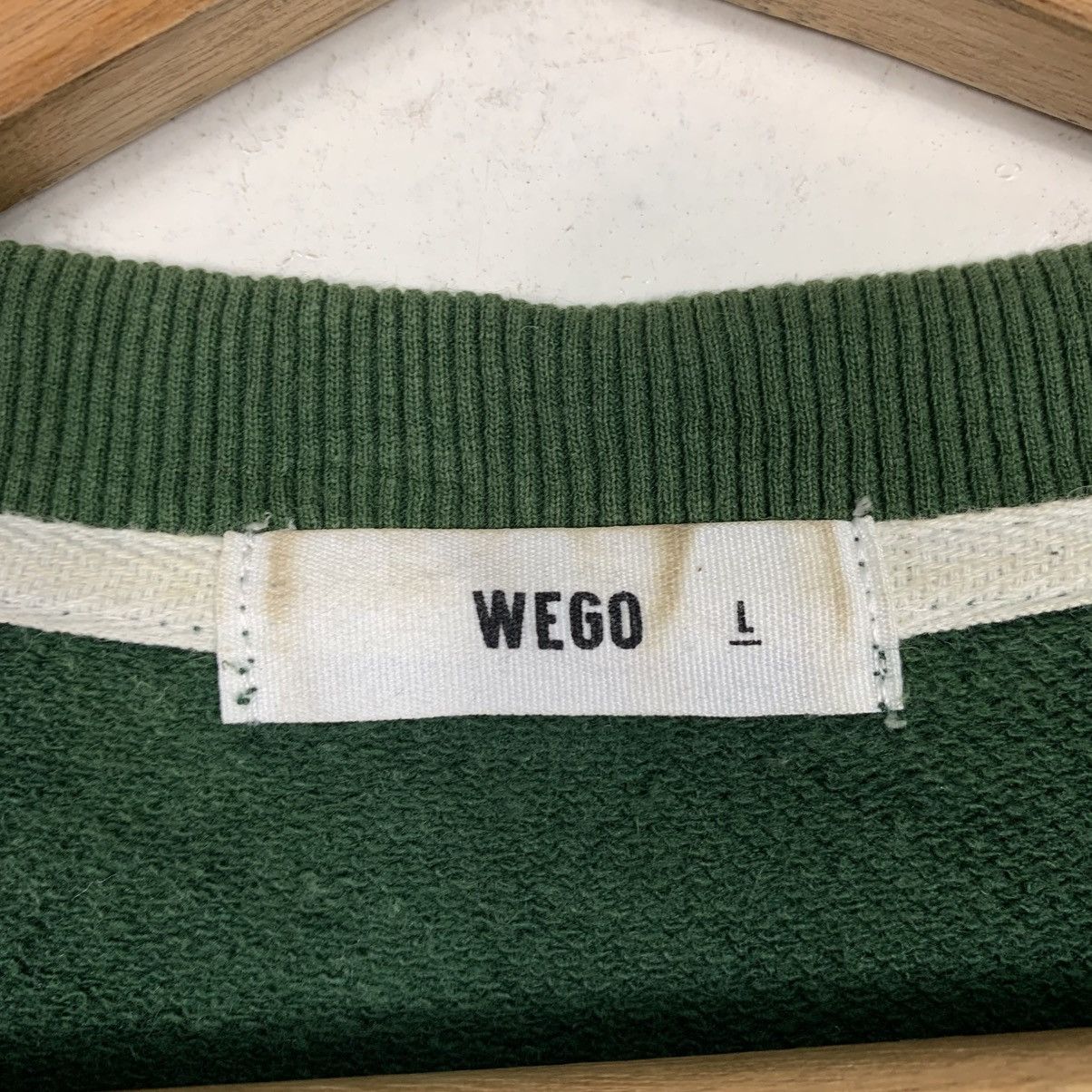 Japanese Brand Japanese Brand Wego Virginia Green Sweatshirt Size US L / EU 52-54 / 3 - 11 Thumbnail