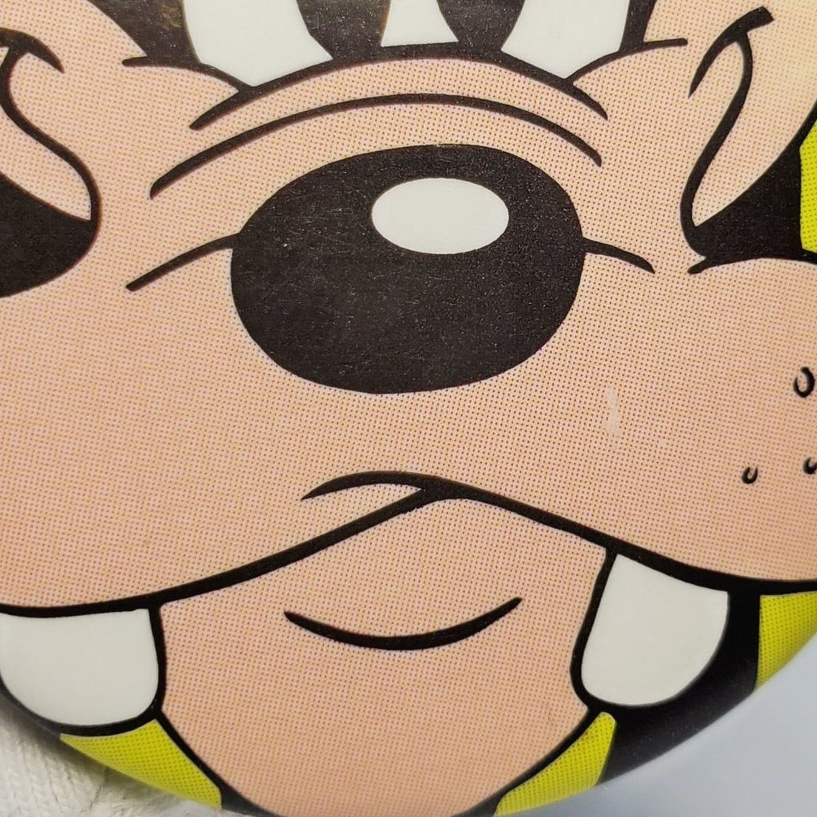 Disney VTG Disney Goofy Face Green Background Button - Nostalgic Size ONE SIZE - 3 Thumbnail