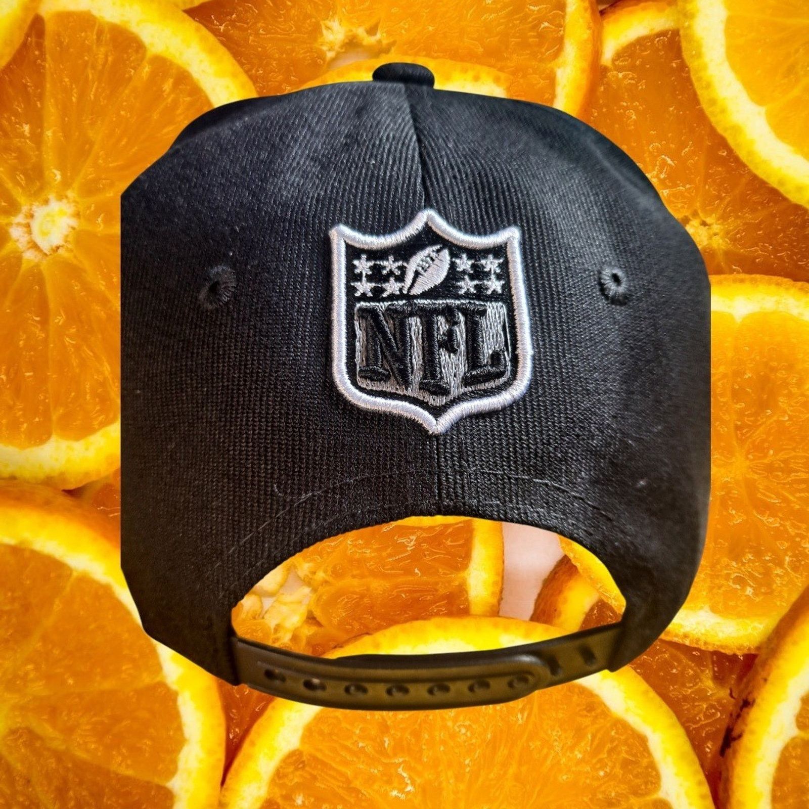 New Era New Era Raiders Snapback Hat NFL Black Silver Anniversary Size ONE SIZE - 4 Thumbnail