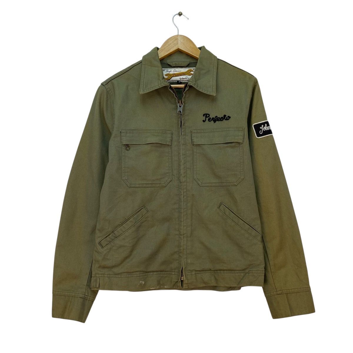 Schott 💥Schott Perfecto Workwear Style Jacket Size US M / EU 48-50 / 2 - 1 Thumbnail