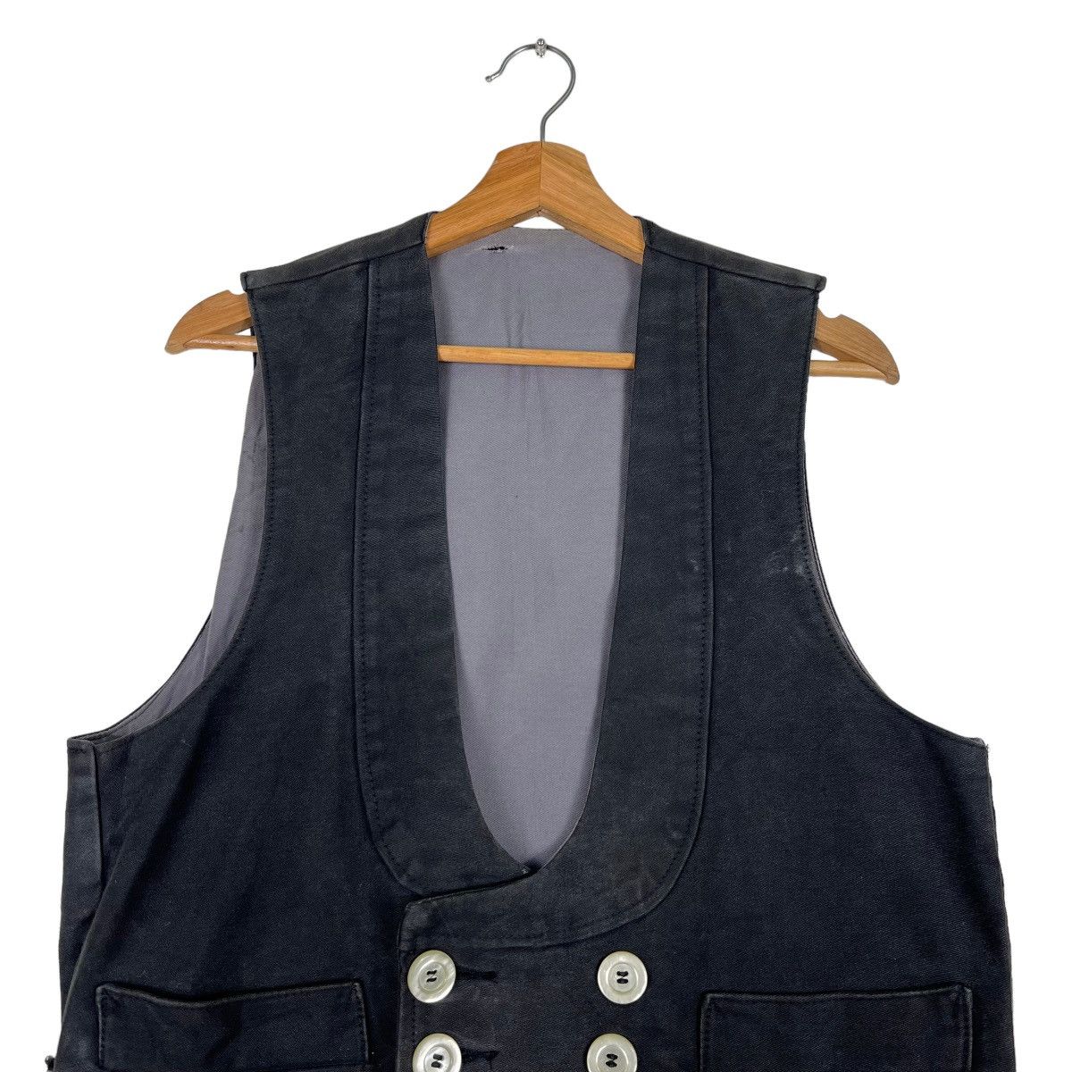 Designer 🔥 FHB DOUBLE BREAST VEST MADE IN GERMANY Size US M / EU 48-50 / 2 - 3 Thumbnail