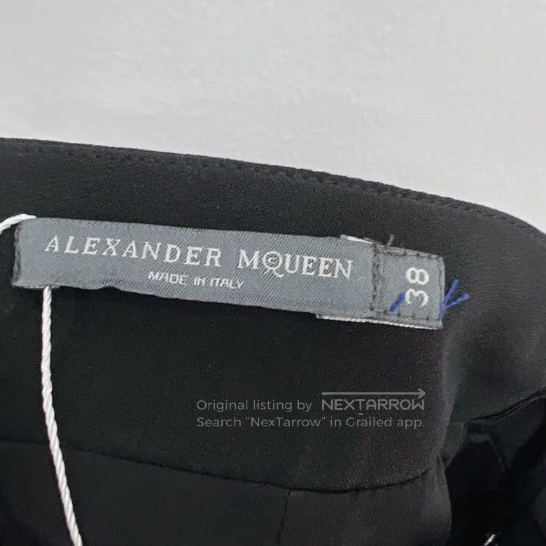 Alexander McQueen Alexander Mcqueen Black hip wrap skirt Size 25" / US 0 / IT 36 - 5 Thumbnail