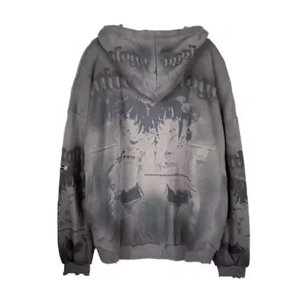 Japanese Brand Nozomi x Keito Anime Girls Distressed Zip Up Hoodie Size US XL / EU 56 / 4 - 7 Thumbnail