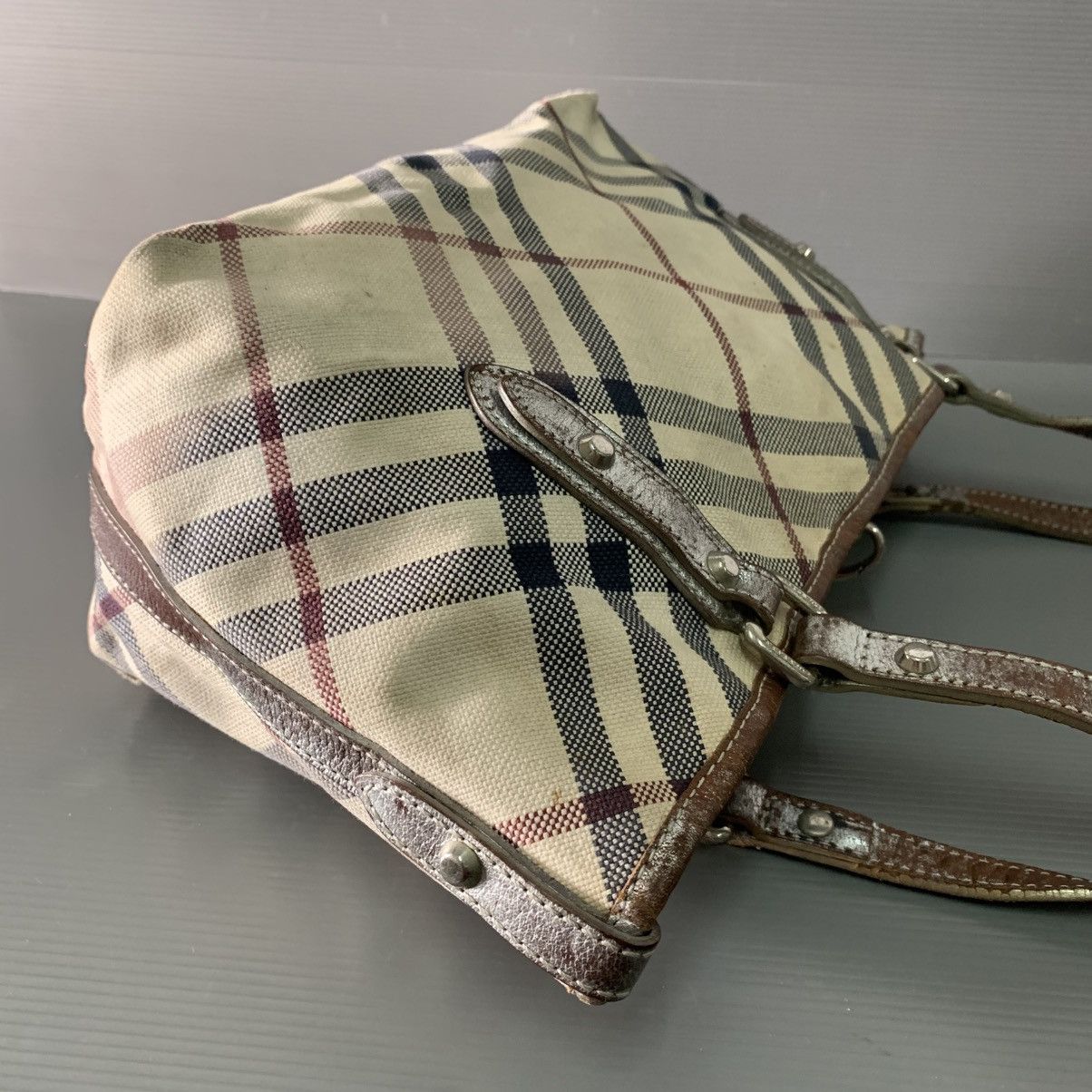 Burberry Burberry Blue Label Tote Bag Size ONE SIZE - 8 Thumbnail