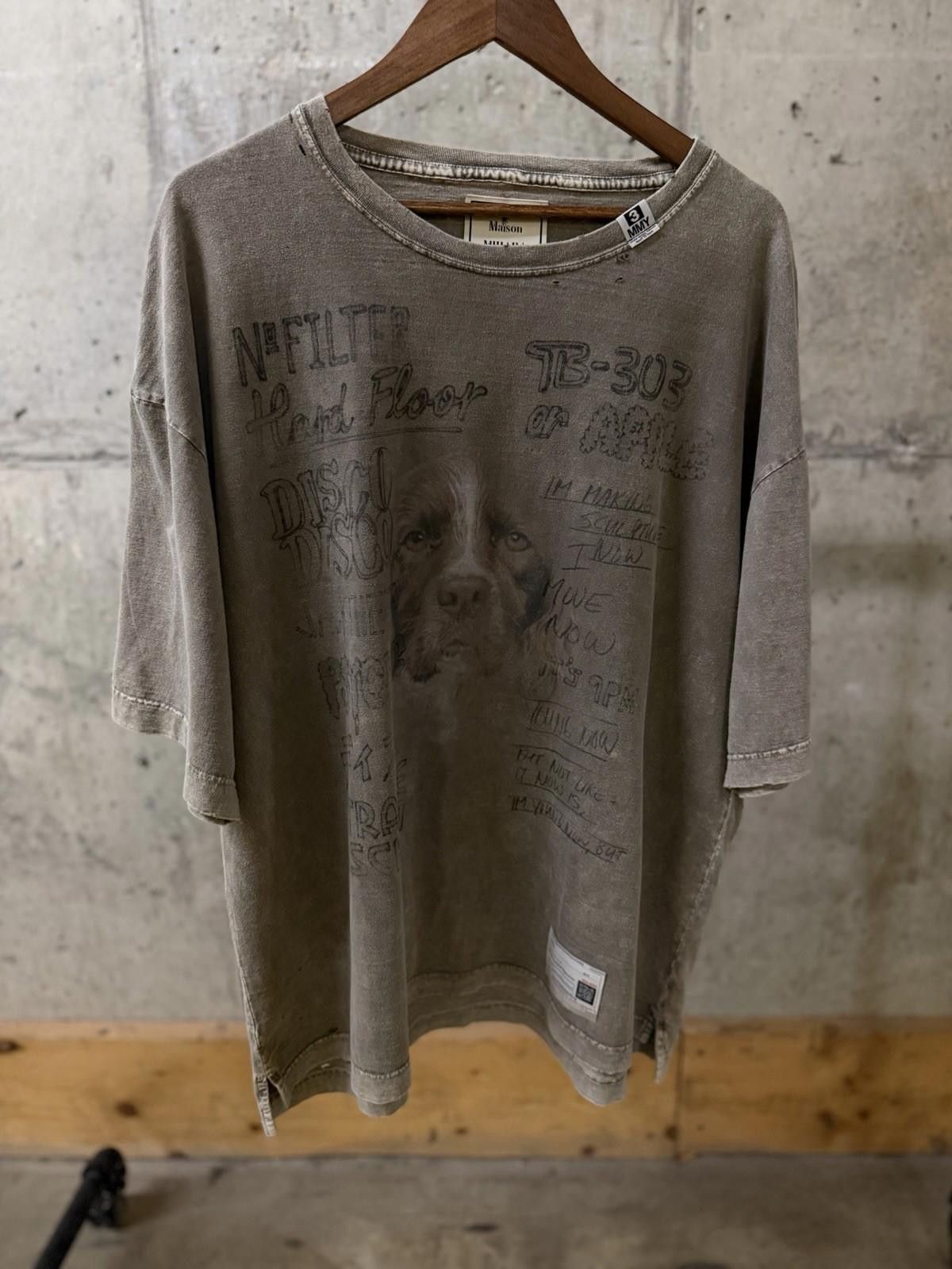 Maison MIHARA YASUHIRO Maison Mihara Yasuhiro Graphic Printed T-Shirt Dog Size (50) Size US L / EU 52-54 / 3 - 1 Thumbnail