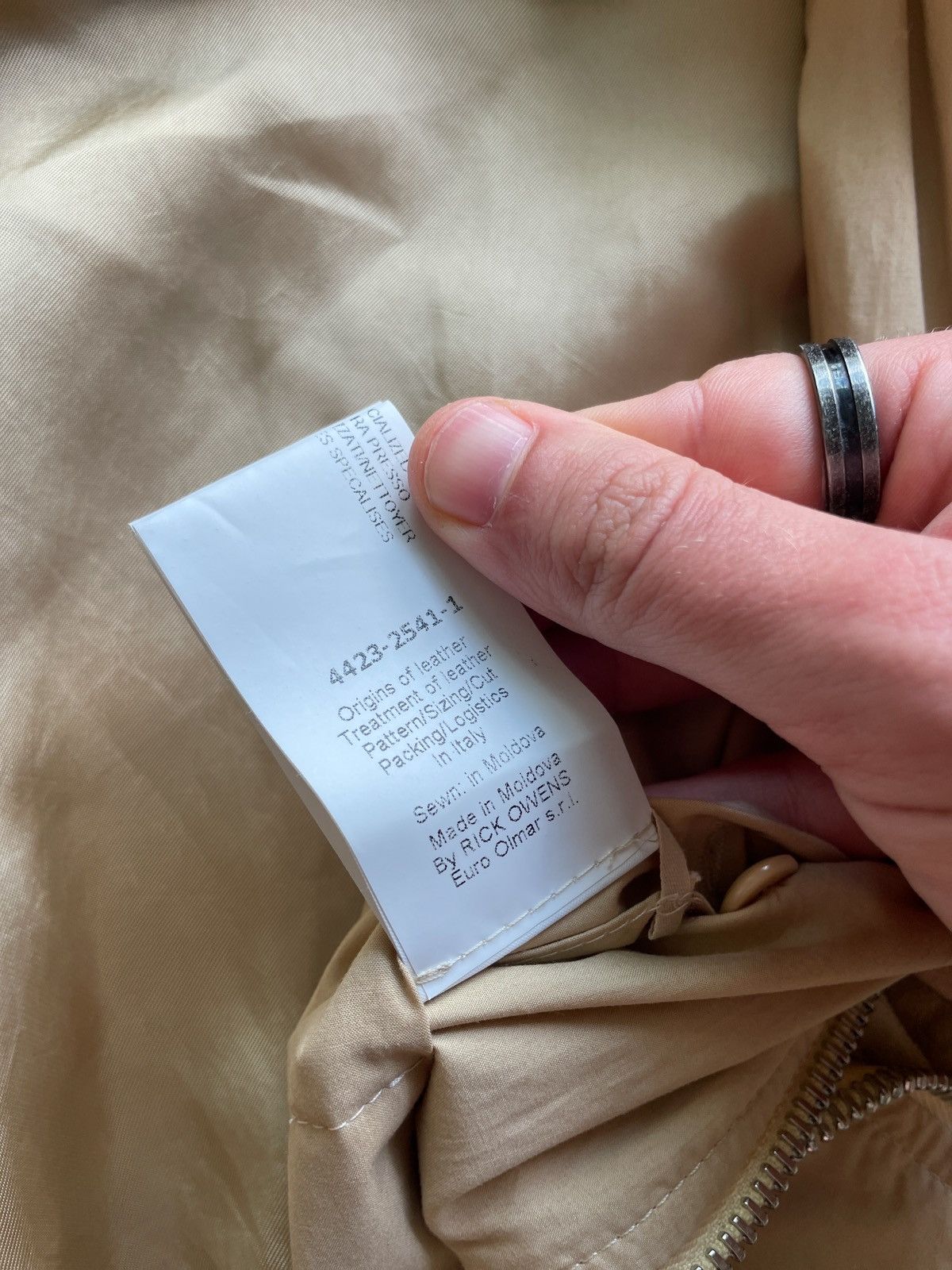 Rick Owens Rick Owens Cropped Leather Bomber Archive Jacket Size US S / EU 44-46 / 1 - 5 Thumbnail