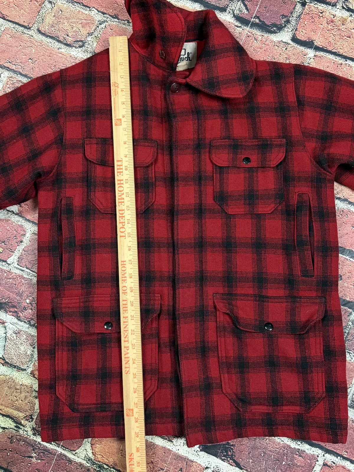 Woolrich Woolen Mills Vintage Woolrich Mackinaw Buffalo Plaid Wool Quilted Cruiser Size US M / EU 48-50 / 2 - 12 Thumbnail