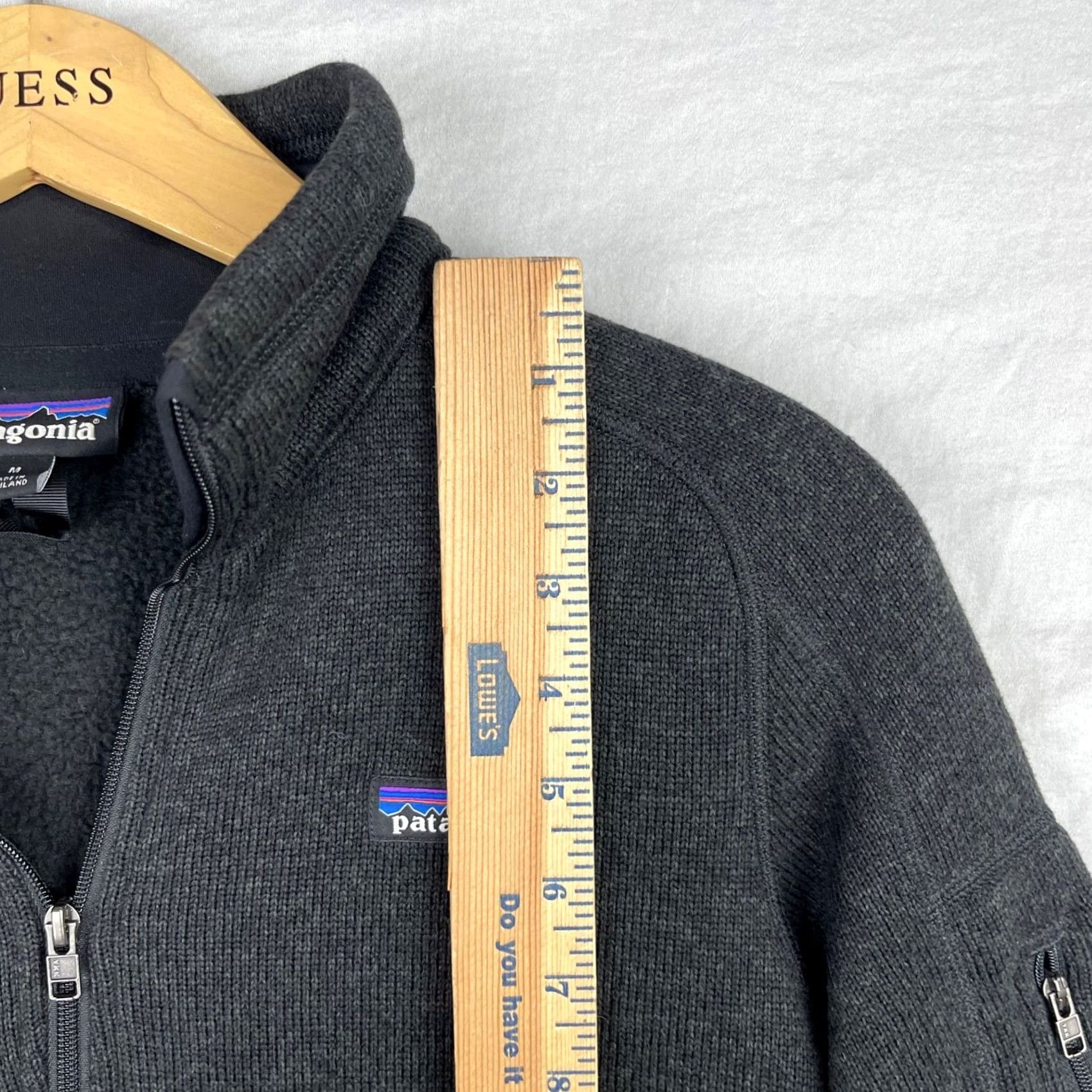 Patagonia Patagonia Better Sweater Women Medium Full Zip Fleece Outdoor Hiking Logo Embroidered Zipper Black Cotton? Size S / US 4 / IT 40 - 5 Thumbnail