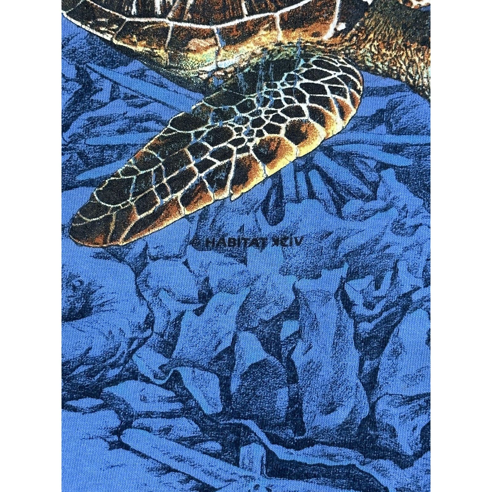 Gildan North Carolina Aquariums Shirt XL Wrap Around Sea Turtles Size US XL / EU 56 / 4 - 5 Thumbnail