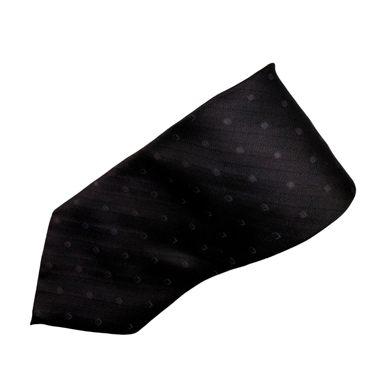 Ermenegildo Zegna Ermenegildo Zegna Silk Tie, Black, Made in Italy, Like New Size ONE SIZE - 2 Thumbnail