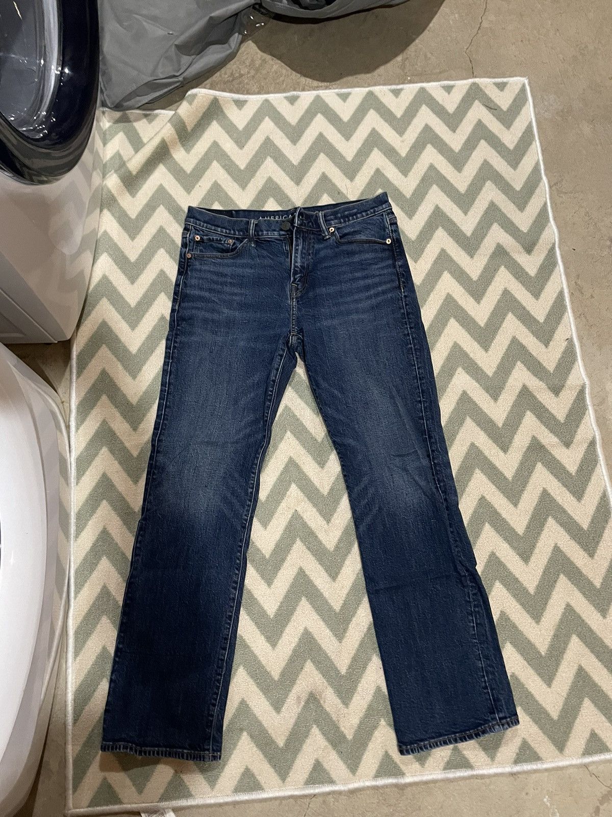 Old Navy American eagle original bootcut flex 32x32 navy blue Size US 32 / EU 48 - 1 Thumbnail