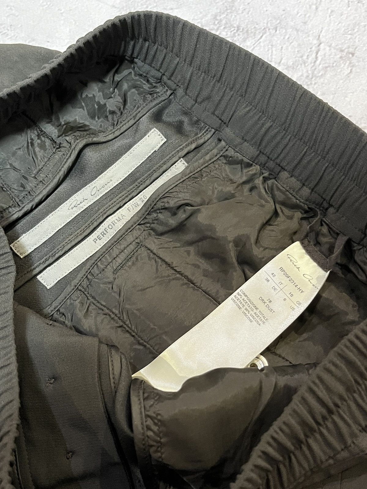 Rick Owens Rick Owens Performa FW20 Drawstring Pants Size 27" / US 4 / IT 40 - 10 Thumbnail