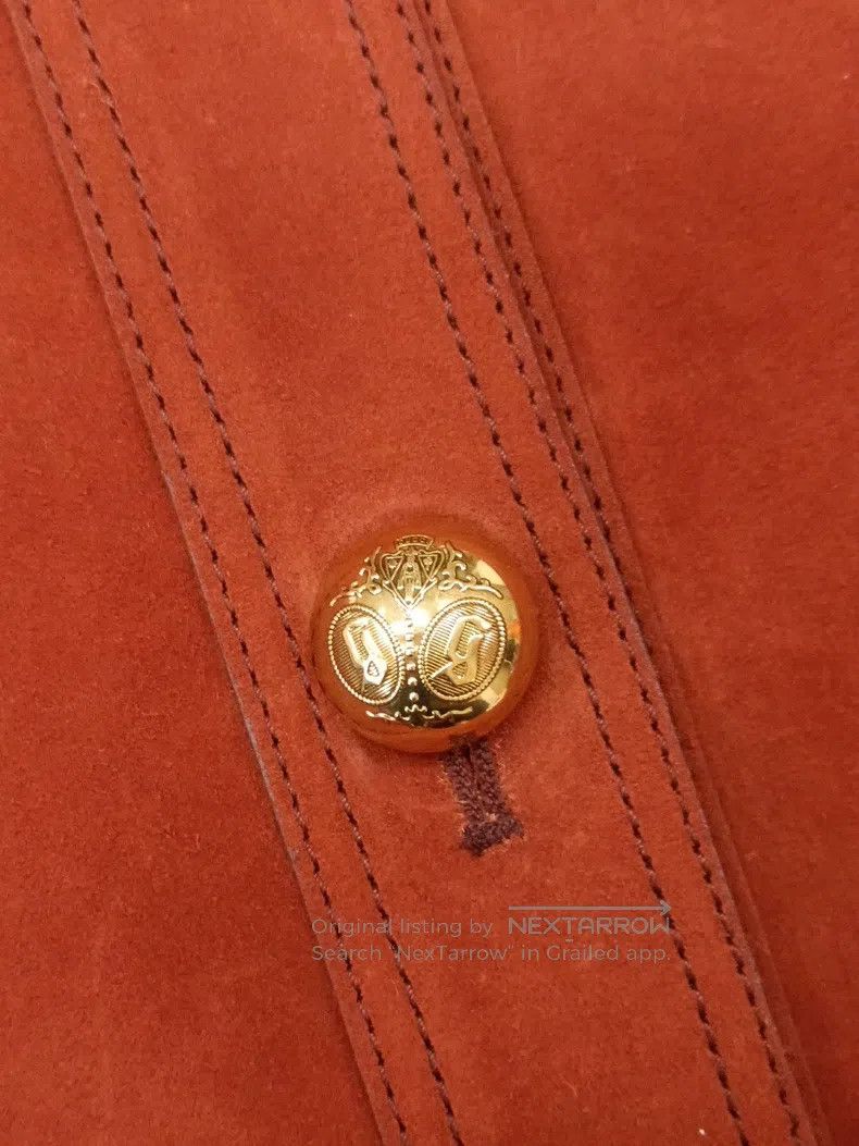 Gucci Gucci Orange suede skirt Size 26" / US 2 / IT 38 - 2 Thumbnail