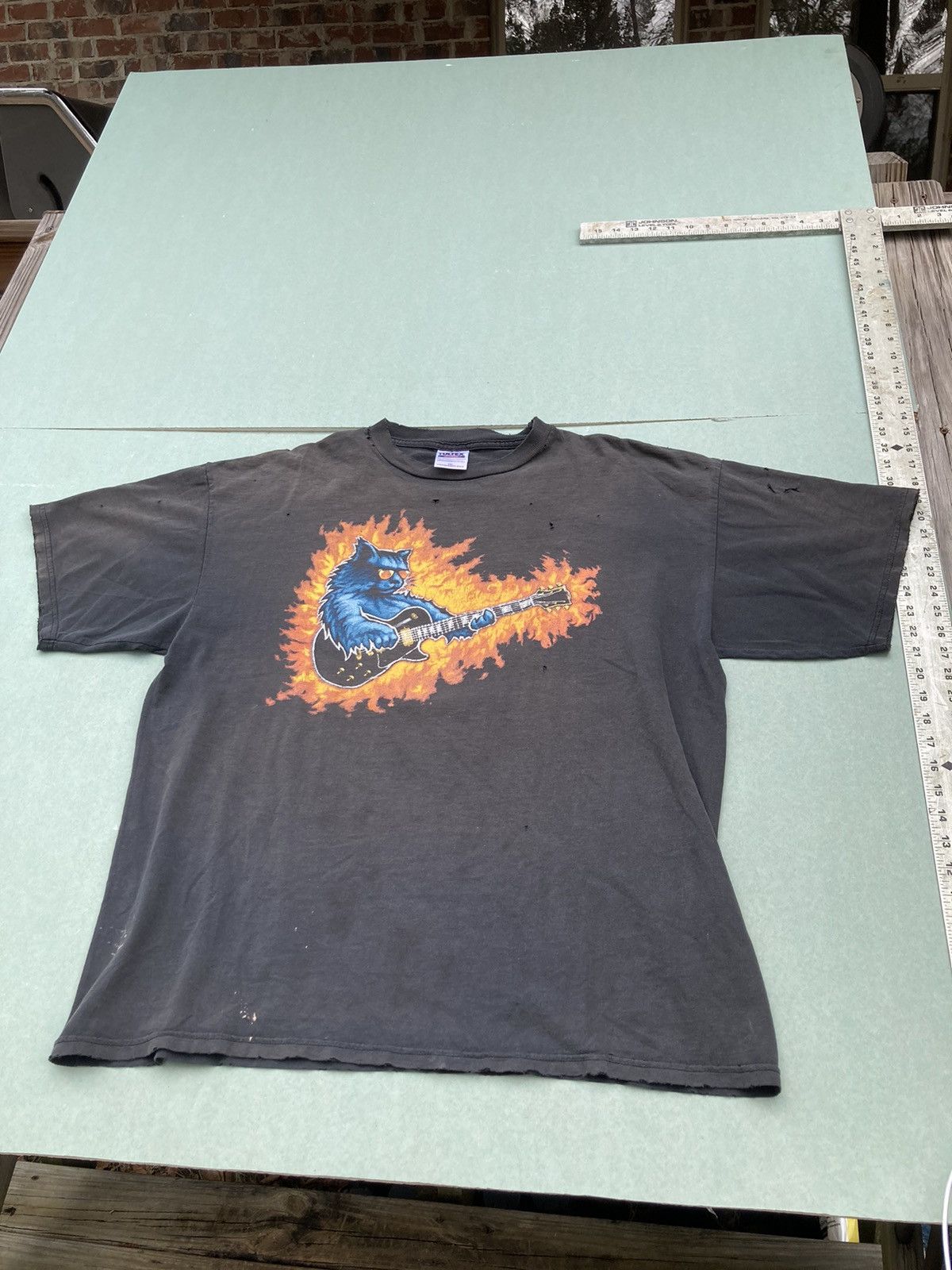 image of Absolutely Beautiful Bb.king Tour Tee Tultex Tag You Know in Black, Men's (Size 2XL)