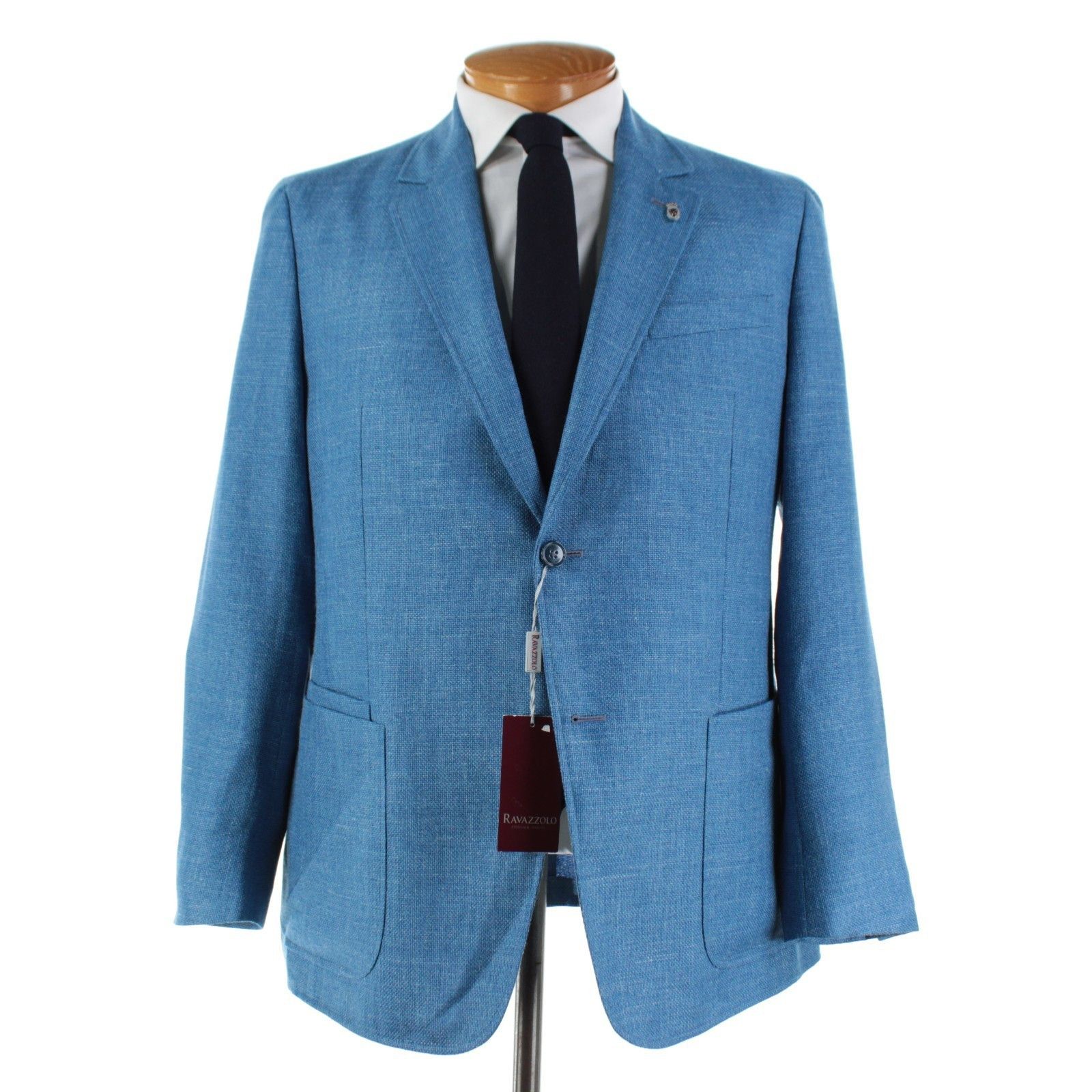 Other Ravazzolo Sport Coat Size 44 Regular US in Blue Size 44R - 1 Thumbnail