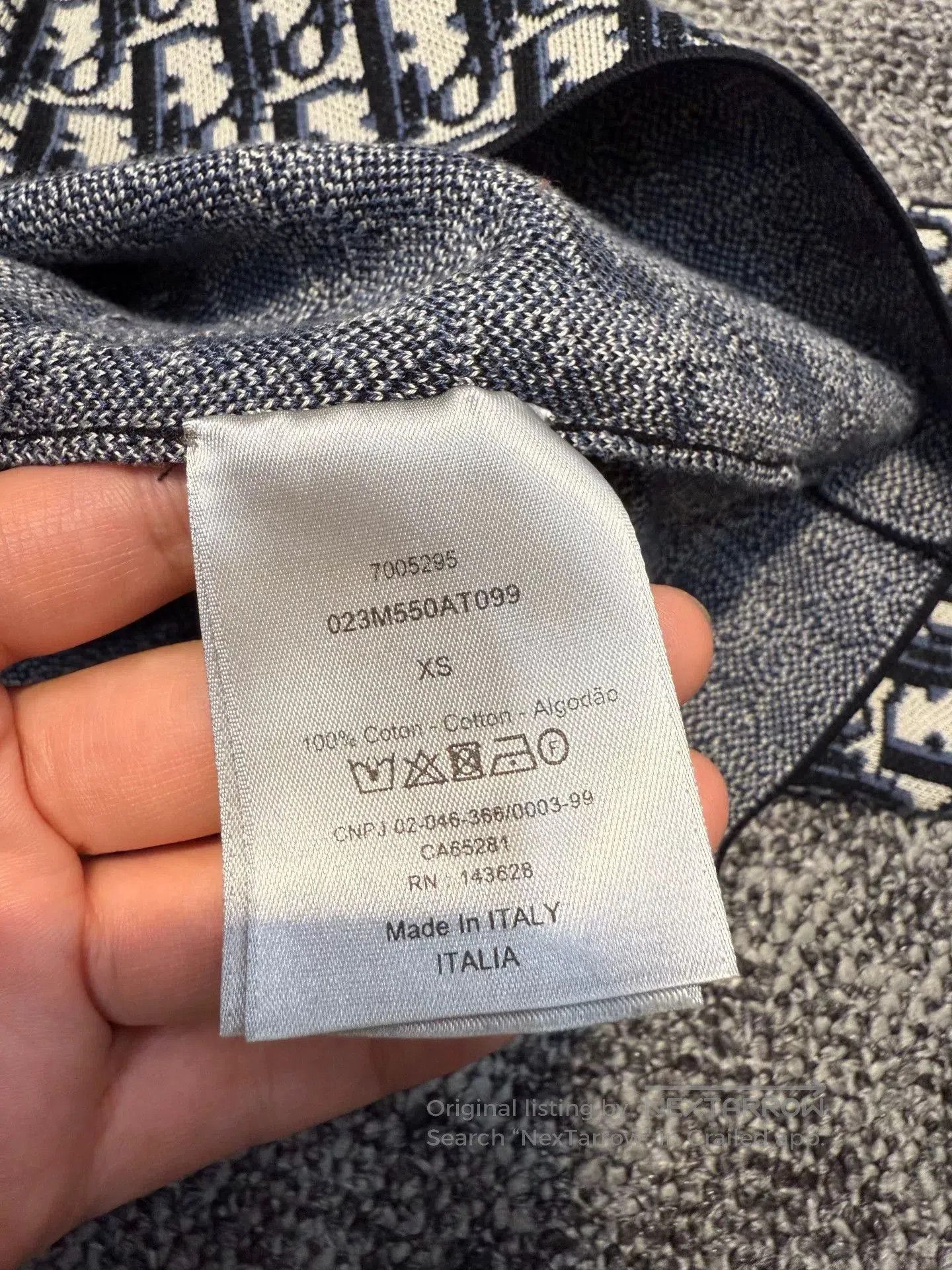 Dior New Dior Knit Shirt XS. Size XS / US 0-2 / IT 36-38 - 3 Thumbnail
