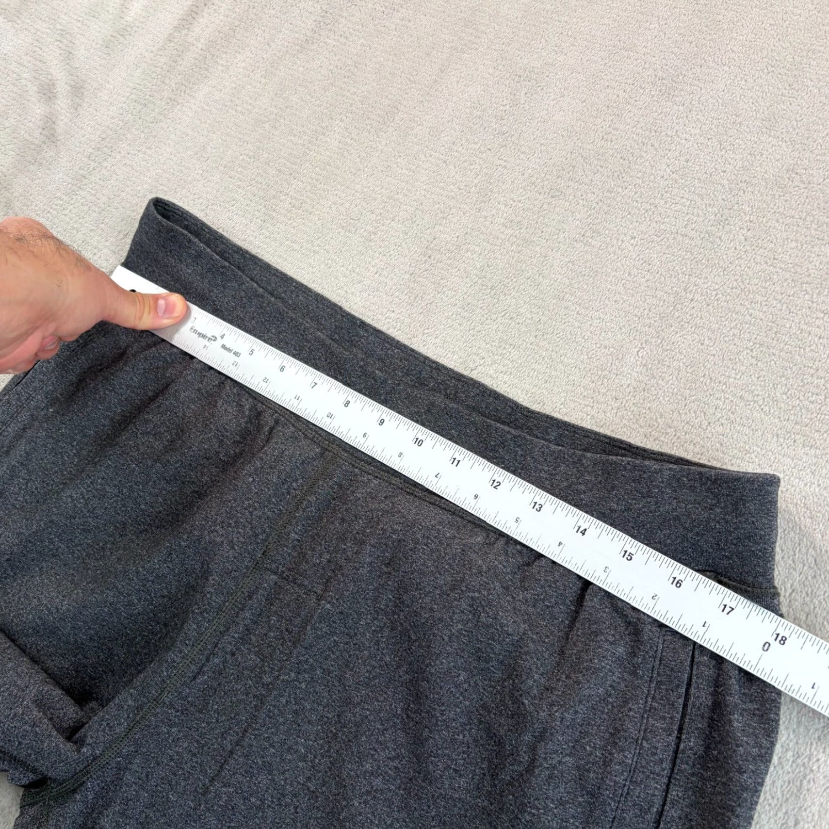 Lululemon Lululemon Kung Fu Pants Men XL 34x33 Grey Sweatpants Activewear Pockets Stretch Machine Washable Size US 36 / EU 52 - 6 Thumbnail