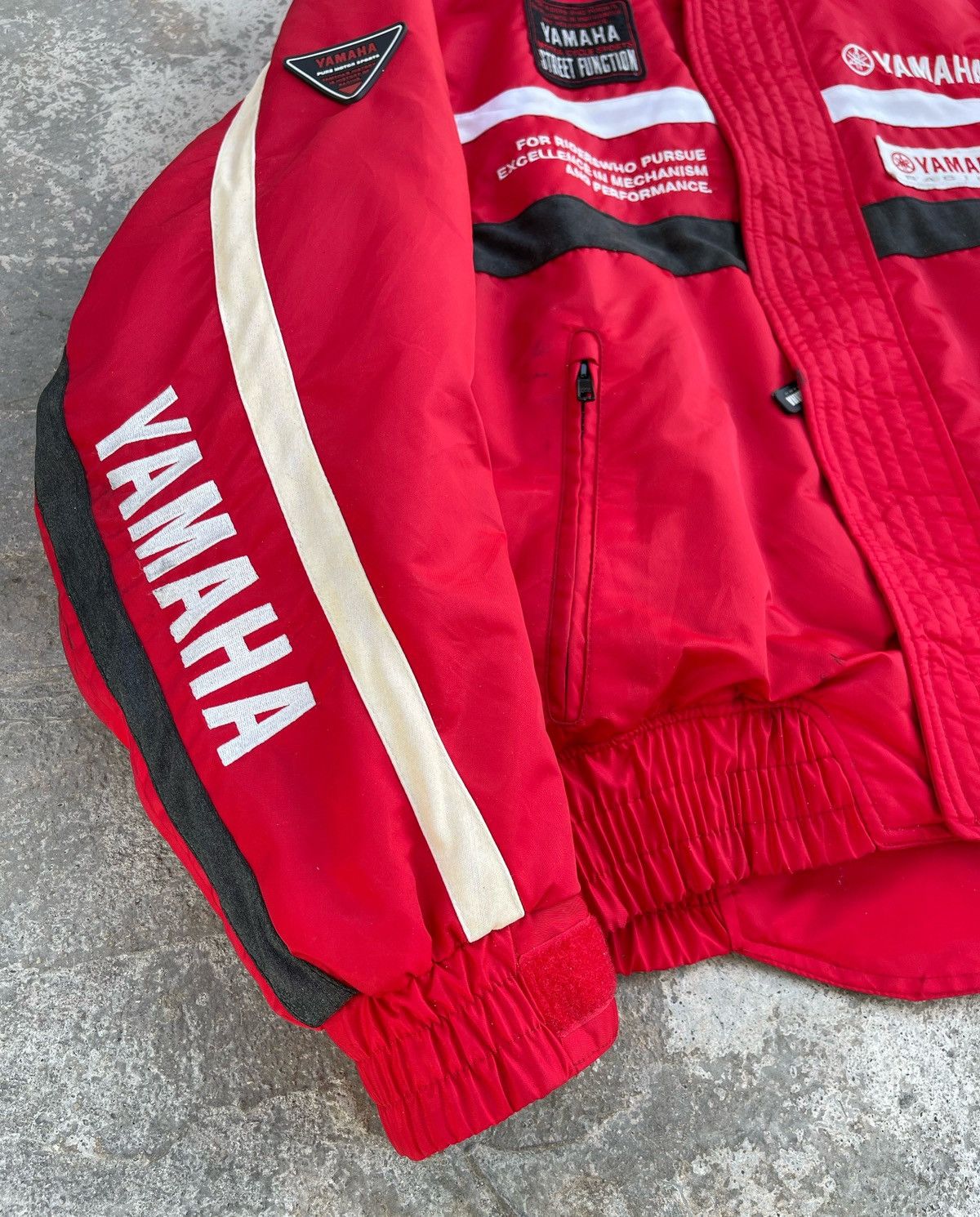 Yamaha 🔥YAMAHA MOTO SPORTS WATERPROOF RACING BOMBER JACKET Size US L / EU 52-54 / 3 - 8 Thumbnail