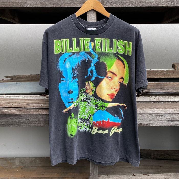 Vintage Surprisingly cheap Billie Eilish Singer T-shirt | Grailed