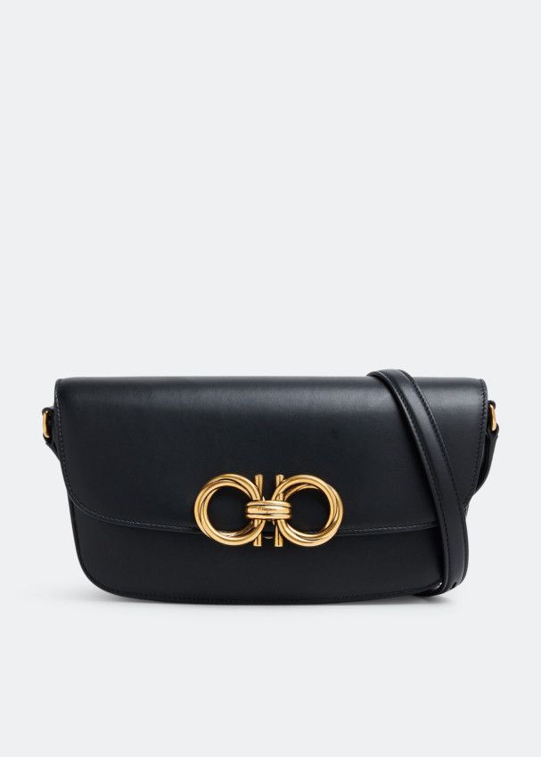 Salvatore Ferragamo o1s1rm1224 Size: OS / Crossbody Bag in Black Size ONE SIZE - 1 Thumbnail