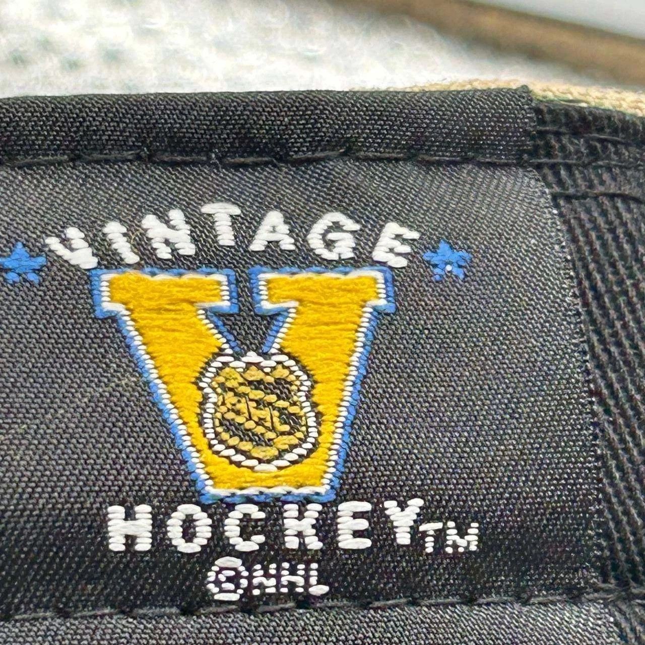 New Era Hartford Whalers Hat Men 7 1/4 Brown Blue NHL Fitted Cap New Size ONE SIZE - 5 Thumbnail