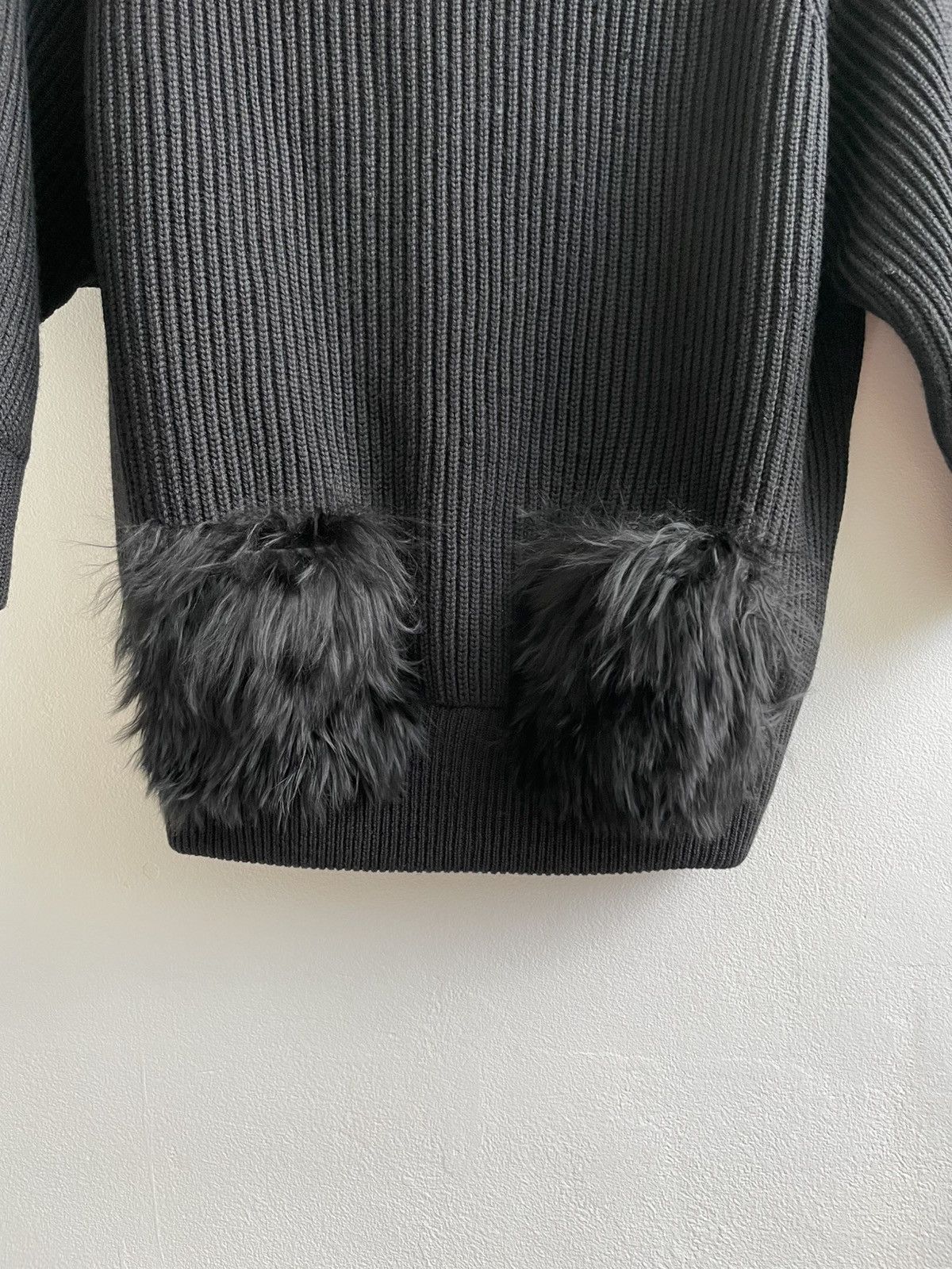 Prada Prada Knit Wool Heavy Sweater Sweatshirt Decorative Pockets Size M / US 6-8 / IT 42-44 - 7 Thumbnail