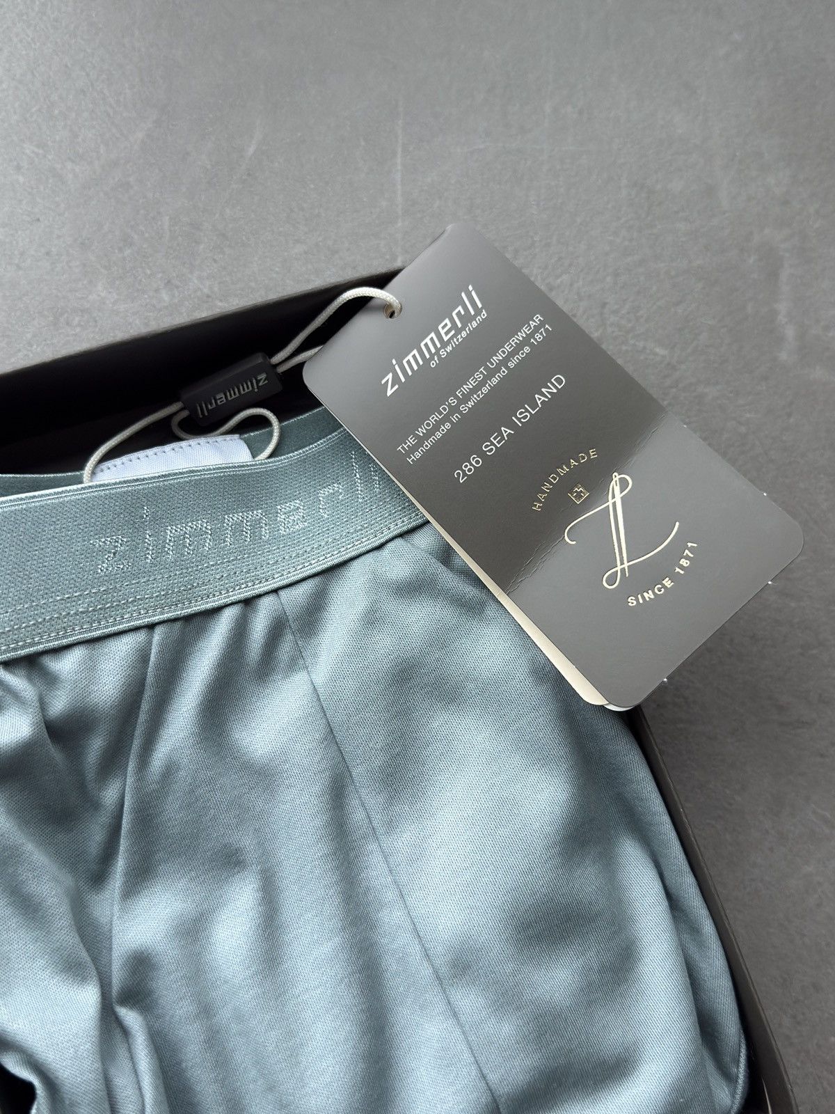 Zimmerli Zimmerli of Switzerland Handmade Sea Island Cotton Underwear Size 36 - 5 Thumbnail