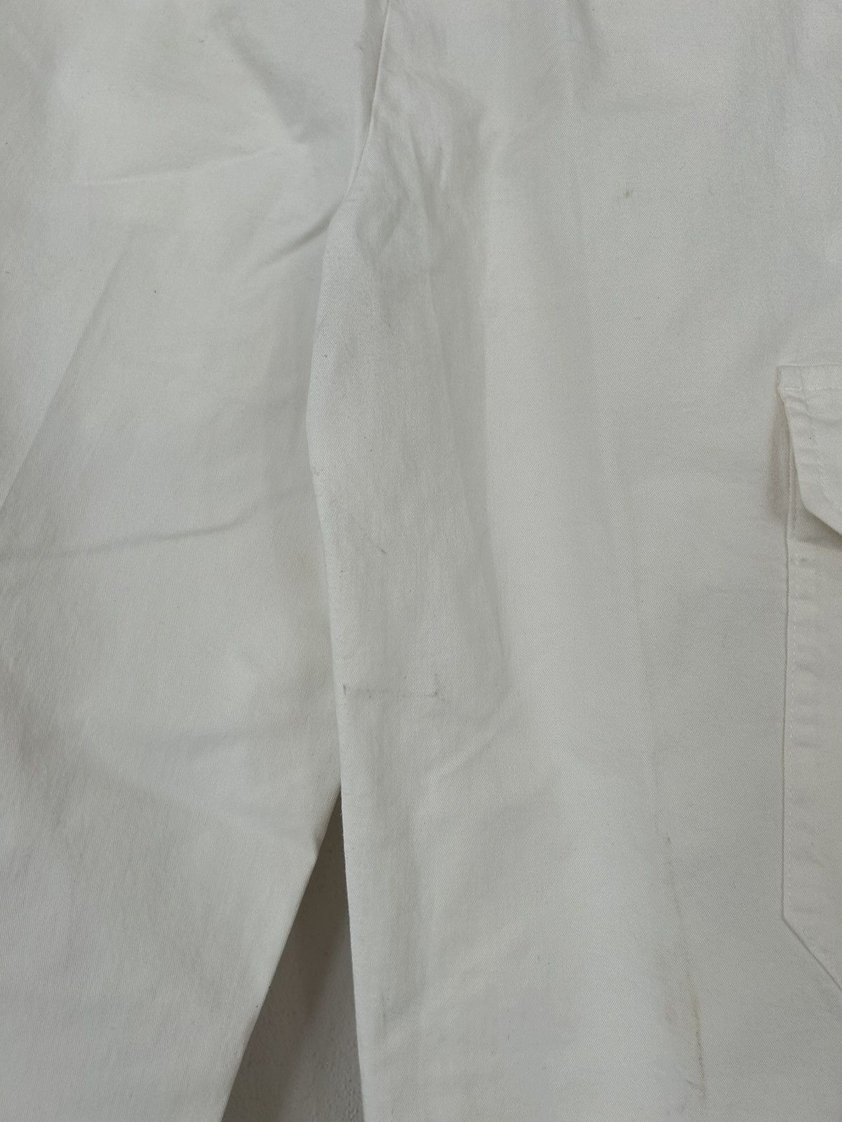 White Cargo Pants