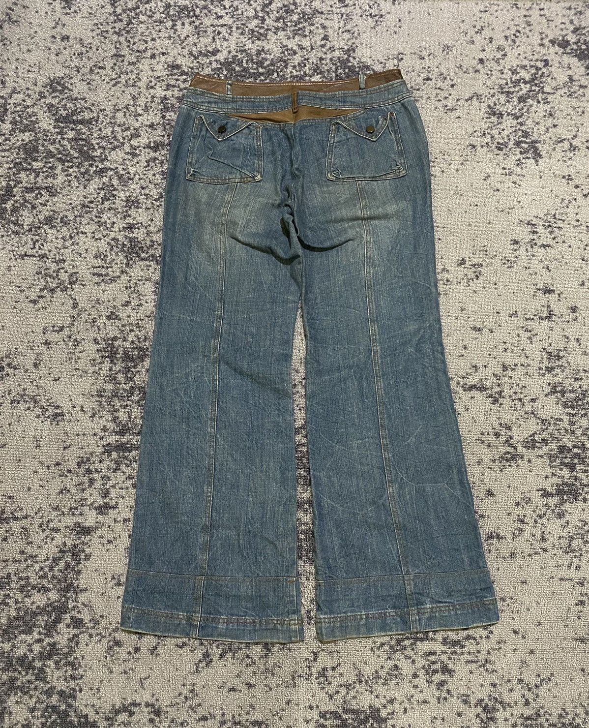 Hysteric Glamour × If Six Was Nine × Japanese Brand Y2k Doho distressed baggy jeans Size 31" - 1 Thumbnail