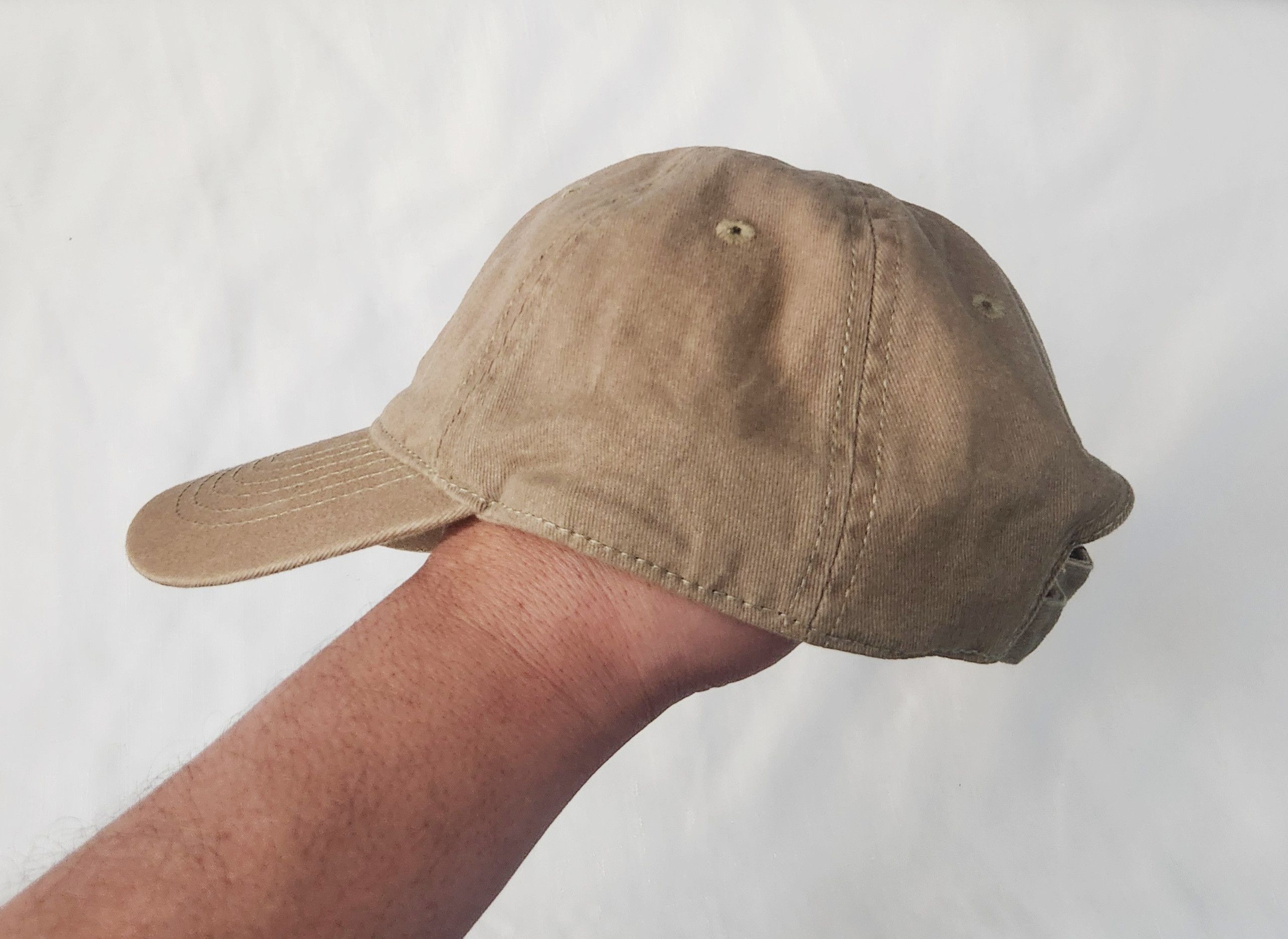 Vuori Vuori Hat Spell Out Cap Khaki Embroidered Dad hat Strapback Size ONE SIZE - 2 Thumbnail