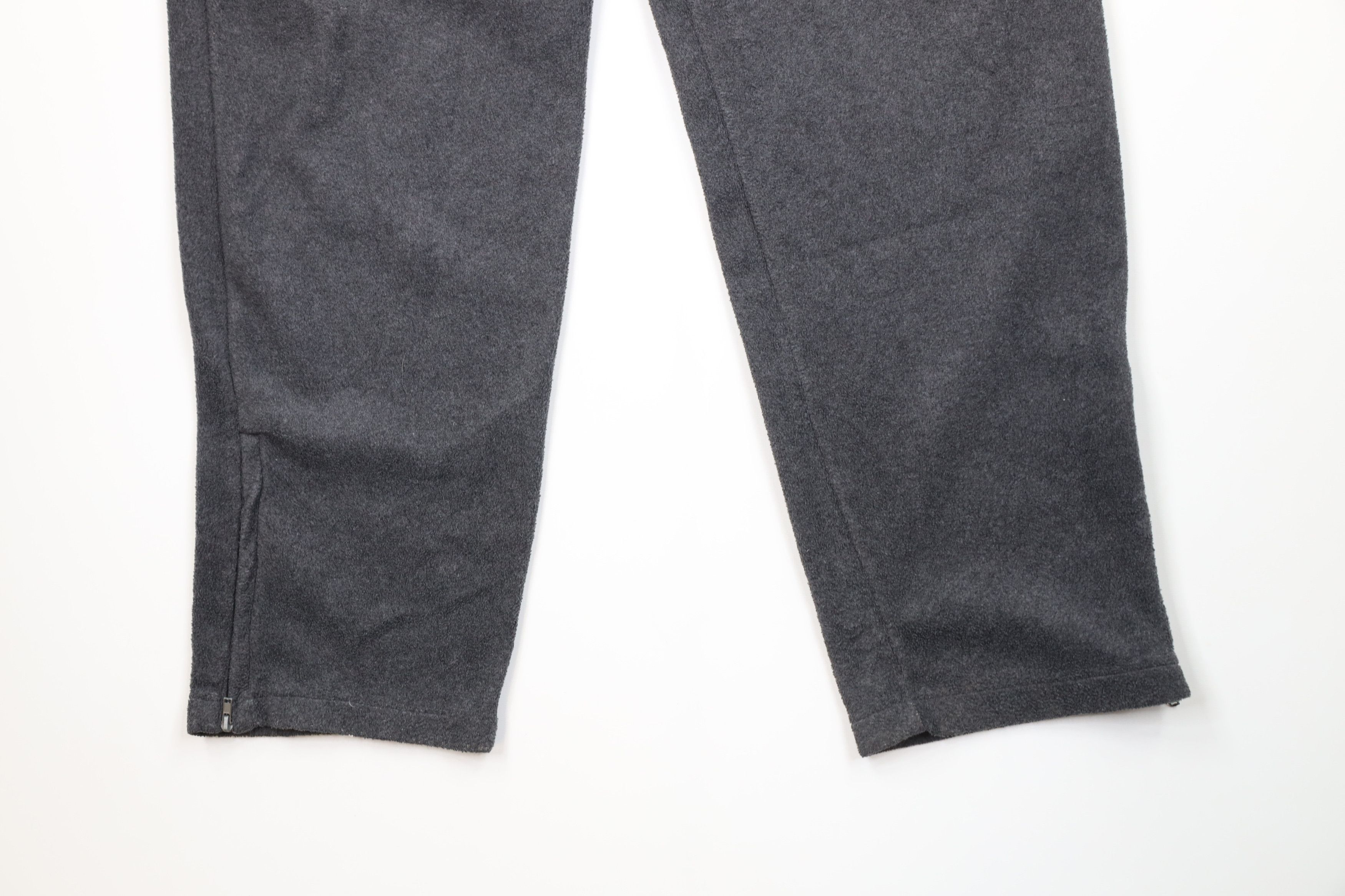 Perry Ellis Vintage 90s Perry Ellis Wide Leg Fleece Sweatpants Gray Size US 36 / EU 52 - 4 Thumbnail