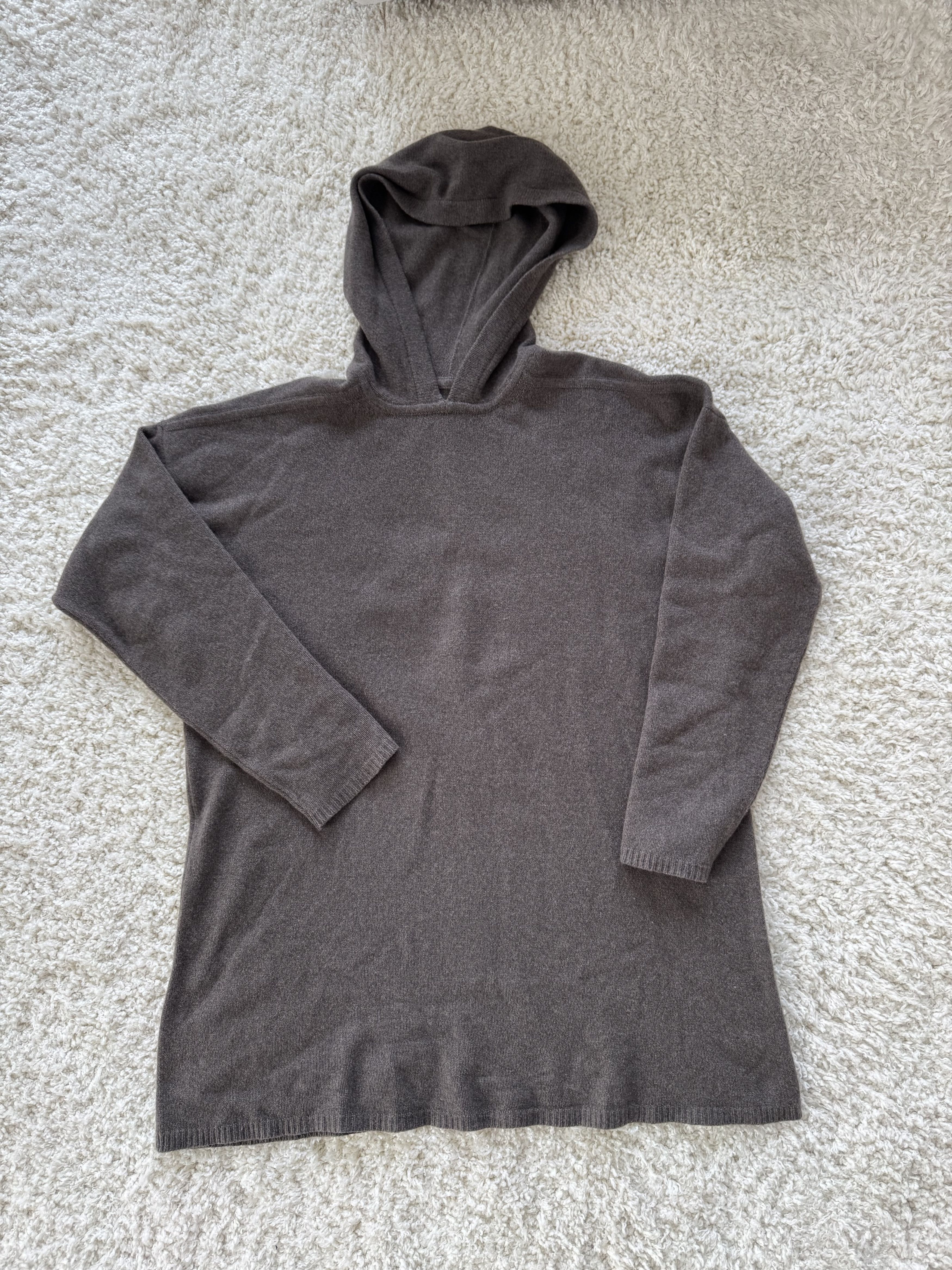 Rick Owens Gray Tommy Hoodie Size US M / EU 48-50 / 2 - 1 Thumbnail