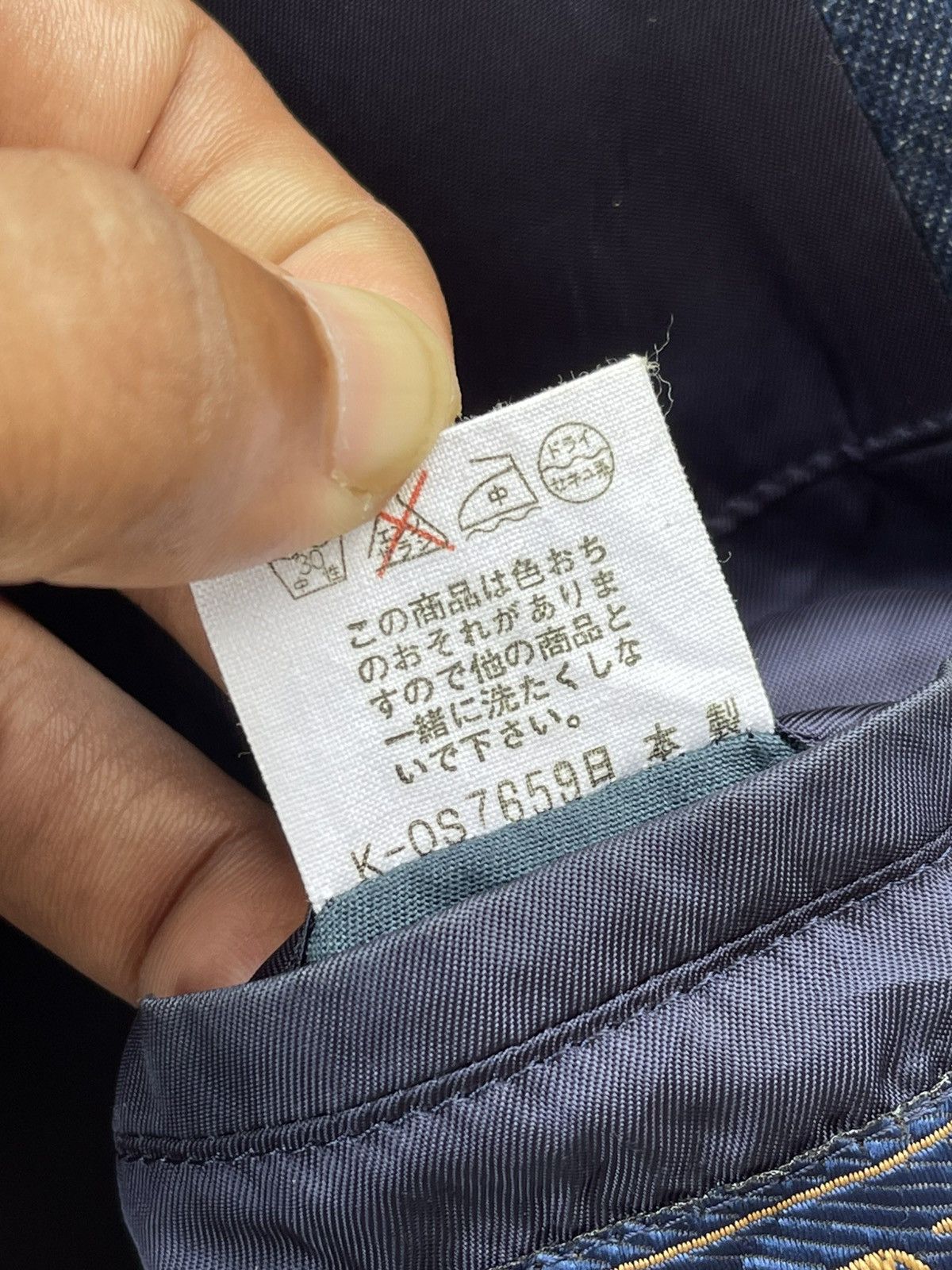 Japanese Brand 🔥VINTAGE 90'S DEVIN JAPAN EMBROIDERED DENIM BOMBER JACKET Size US M / EU 48-50 / 2 - 10 Thumbnail