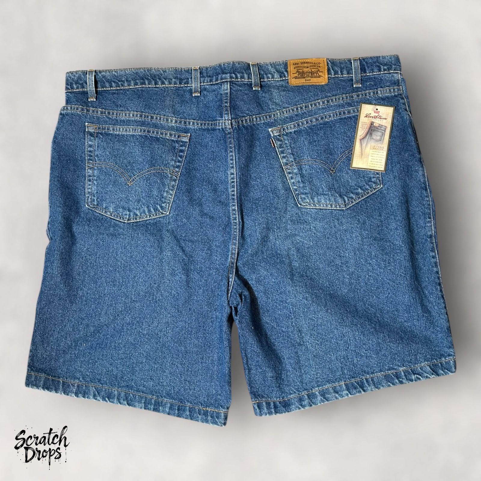 Levi's Vintage Levi's 545 Men's Shorts NWT Deadstock W54 L32 Loose Size US 38 / EU 54 - 5 Thumbnail