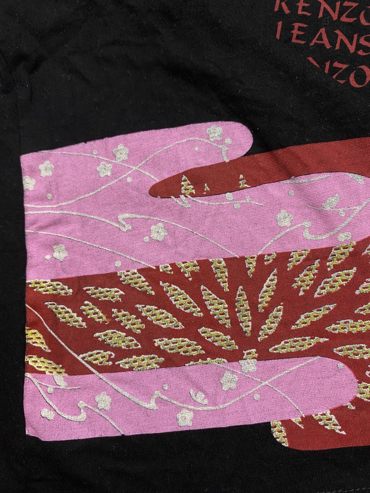 Kenzo × Vintage Kenzo jeans tshirt top Japanese vibe vintage rare y2k 90s Size S / US 4 / IT 40 - 3 Thumbnail