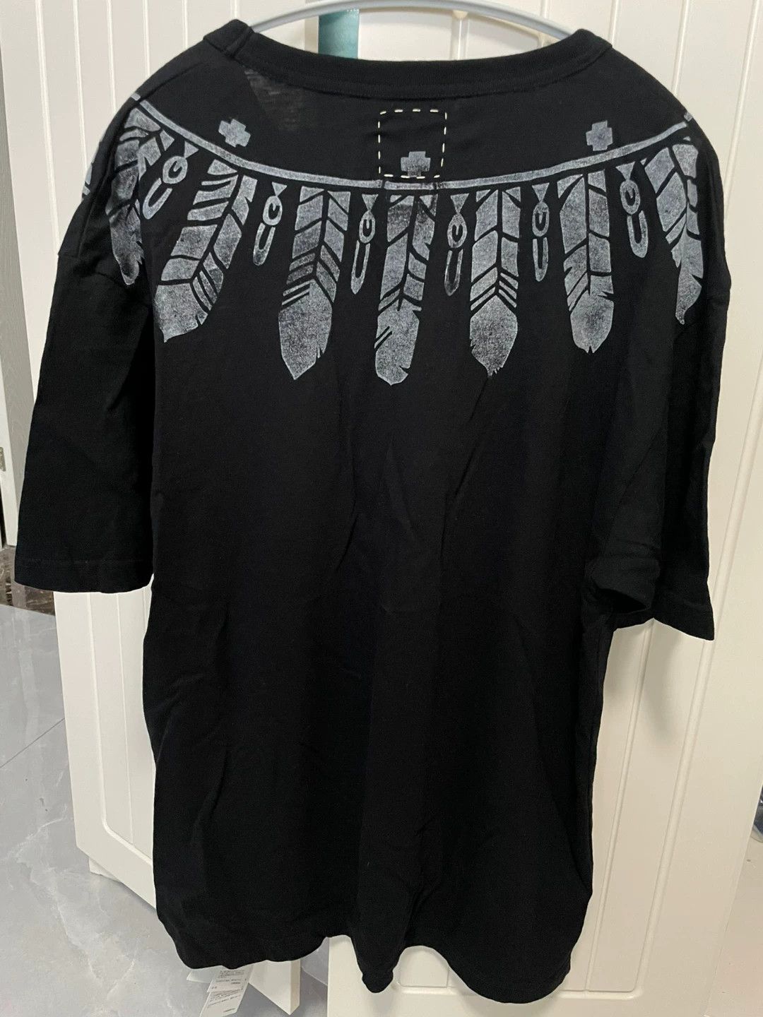 Visvim VISVIM JUMBO TEE S/S FEATHERS 19SS Indian Hand-Painted XL Rare Size US XL / EU 56 / 4 - 2 Thumbnail