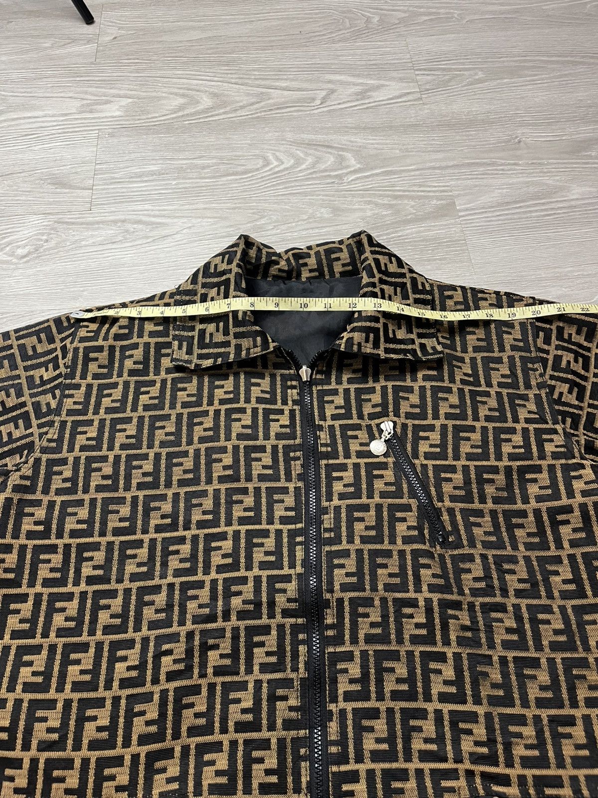 Fendi Fendi Monogram Zucca Reversible Jacket Size US L / EU 52-54 / 3 - 12 Thumbnail