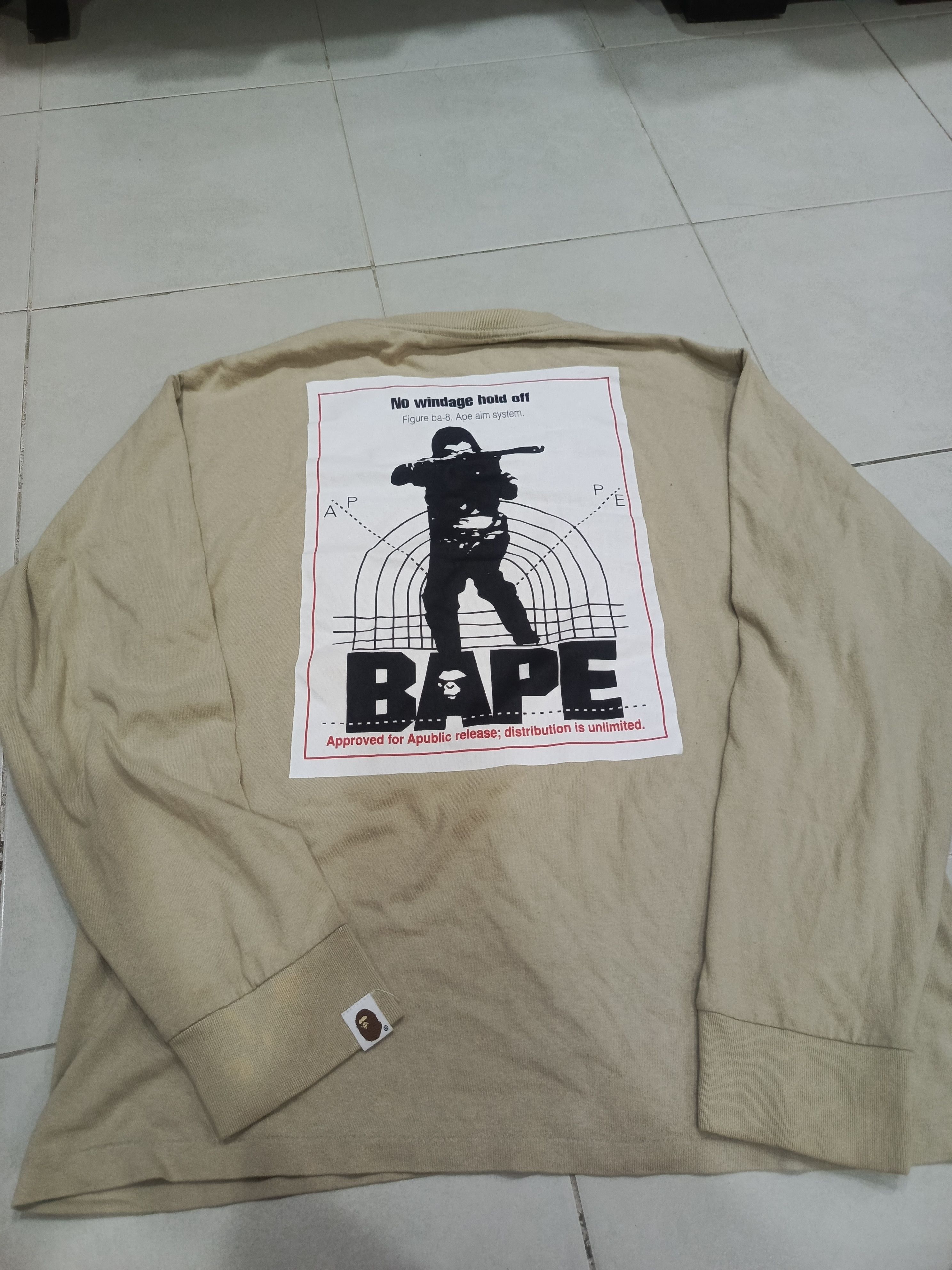 Bape Hunting Long Sleeve Tee Size US M / EU 48-50 / 2 - 1 Thumbnail