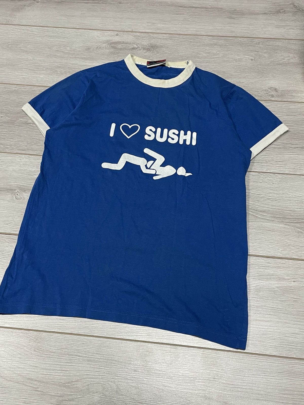 Vintage I love ❤️ sushi yume vintage t-shirt Size US M / EU 48-50 / 2 - 4 Thumbnail