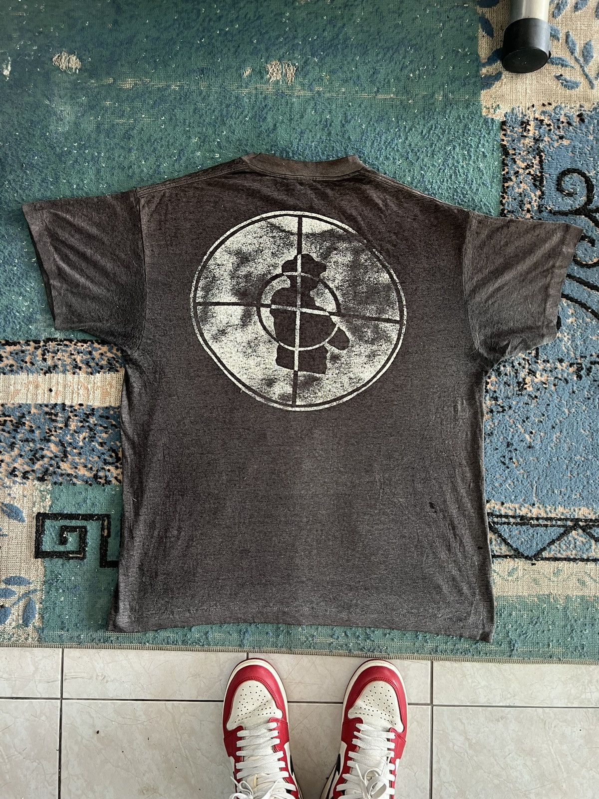 Public Enemy × Rap Tees × Vintage Vintage Public Enemy Sunfade Size US XL / EU 56 / 4 - 8 Thumbnail