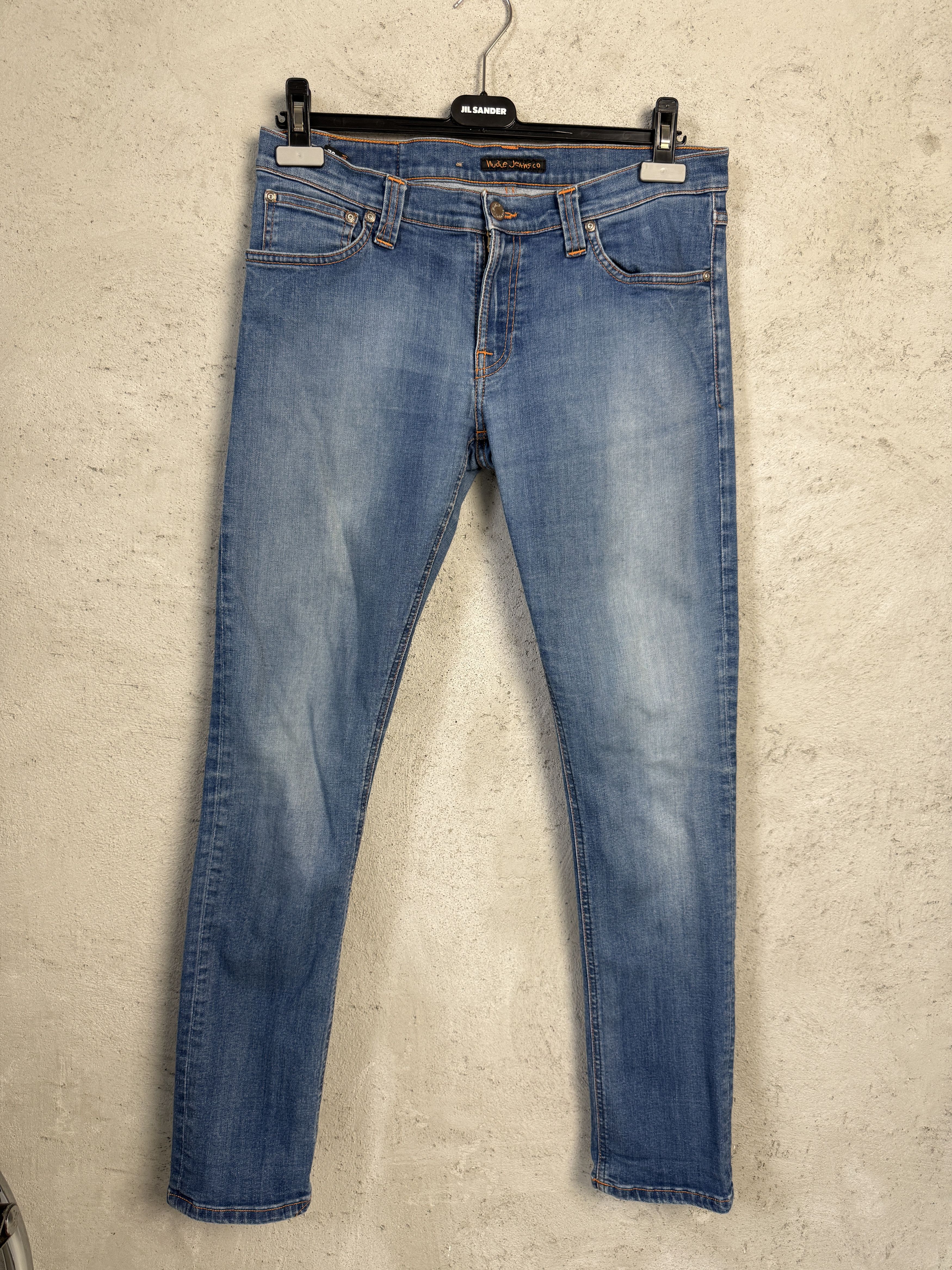 Nudie Jeans Nudie Jeans Tight Long John denim jeans pants Size US 32 / EU 48 - 1 Thumbnail