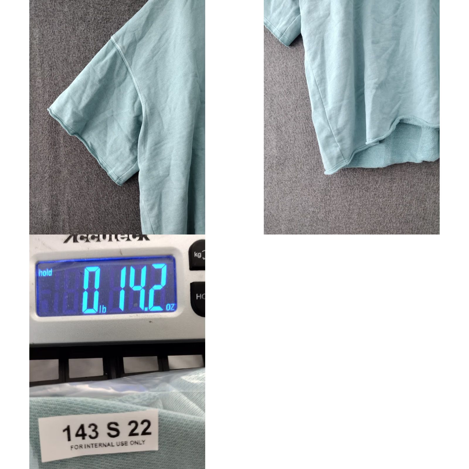 Vintage Universal Thread Polo Shirt Womens 4X Aqua Blue Collared Short Sleeve Cropped 90s Theme, Casual, All Seasons, Machine Washable, Plus Size Size XXL / US 16-18 / IT 52-54 - 8 Thumbnail
