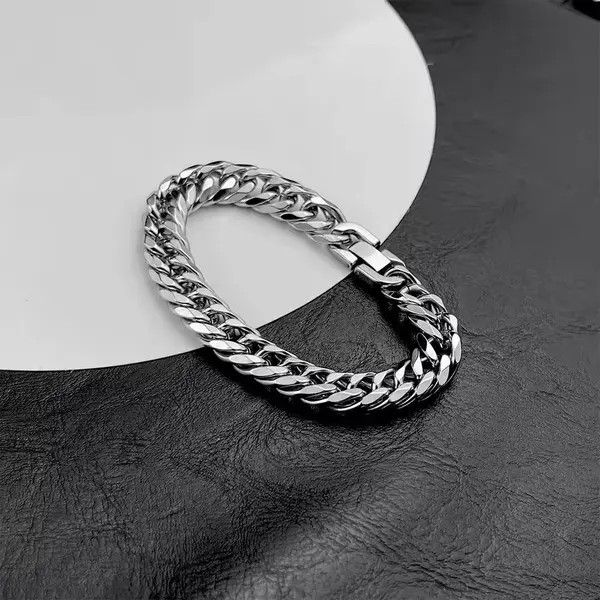 Jewelry Syoko x Kin 21 cm Cuban Style Heavyweight Bracelet Size ONE SIZE - 2 Thumbnail