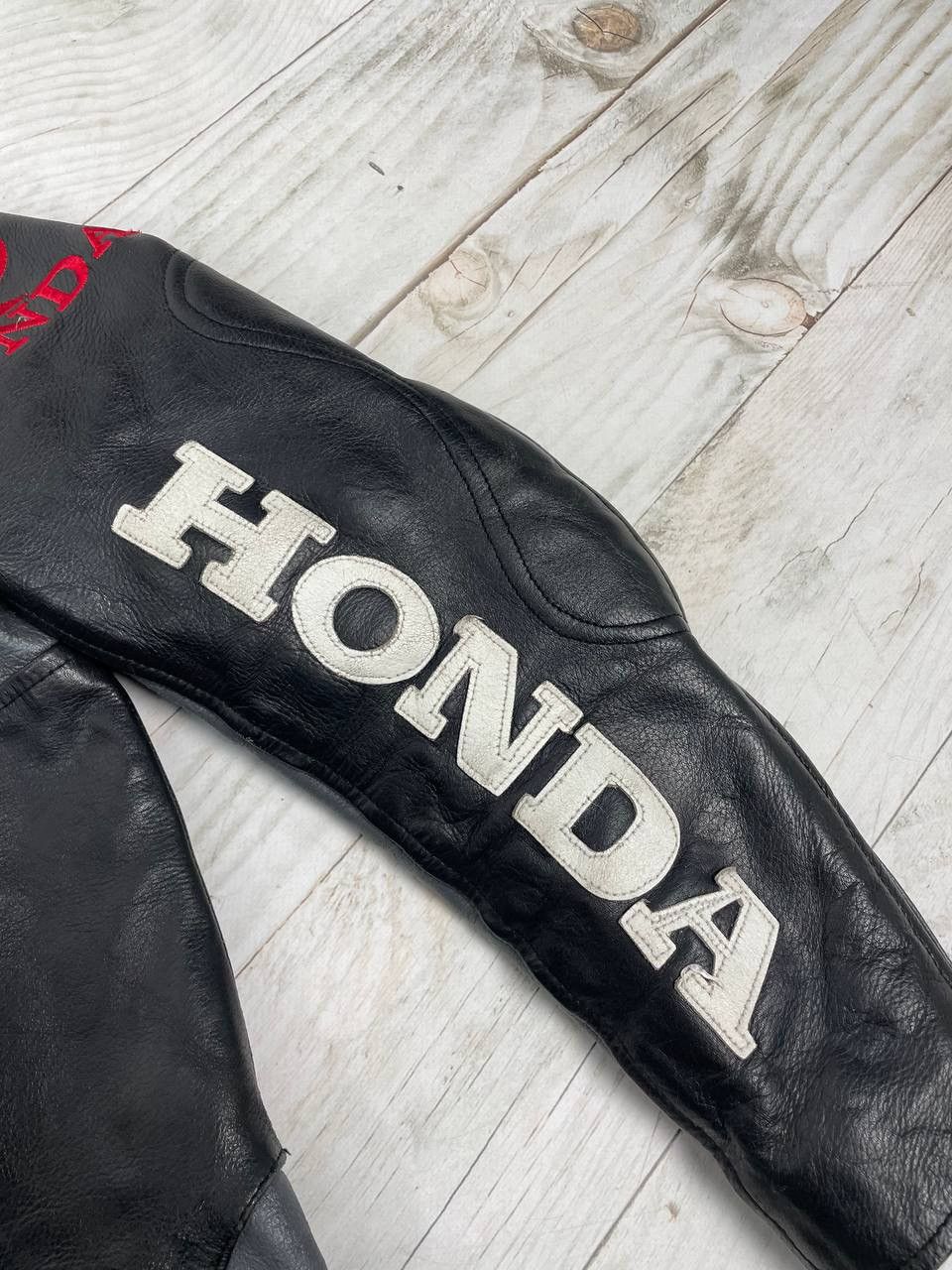 Honda Vintage Honda Racing Leather Motorcycle Jacket Moto Size US XS / EU 42 / 0 - 9 Thumbnail