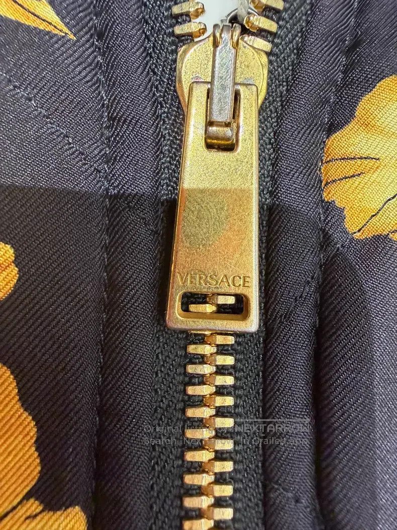 Versace Versace Black gold baroque men's cotton jacket Size US M / EU 48-50 / 2 - 3 Thumbnail