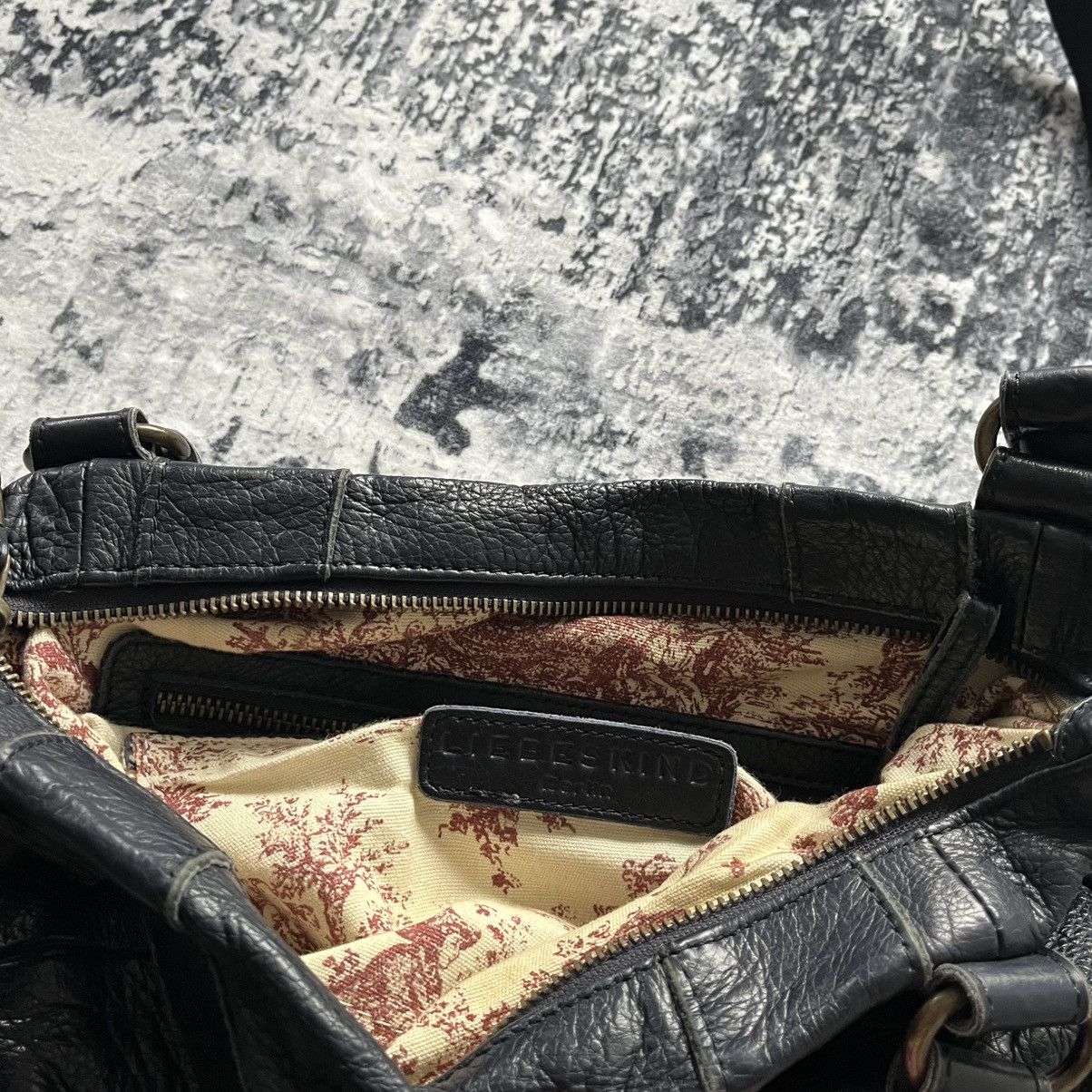 LIEBESKIND BERLIN Dark Navy Leather Shoulder Bag Liebeskind Berlin Crossbody Size ONE SIZE - 10 Thumbnail