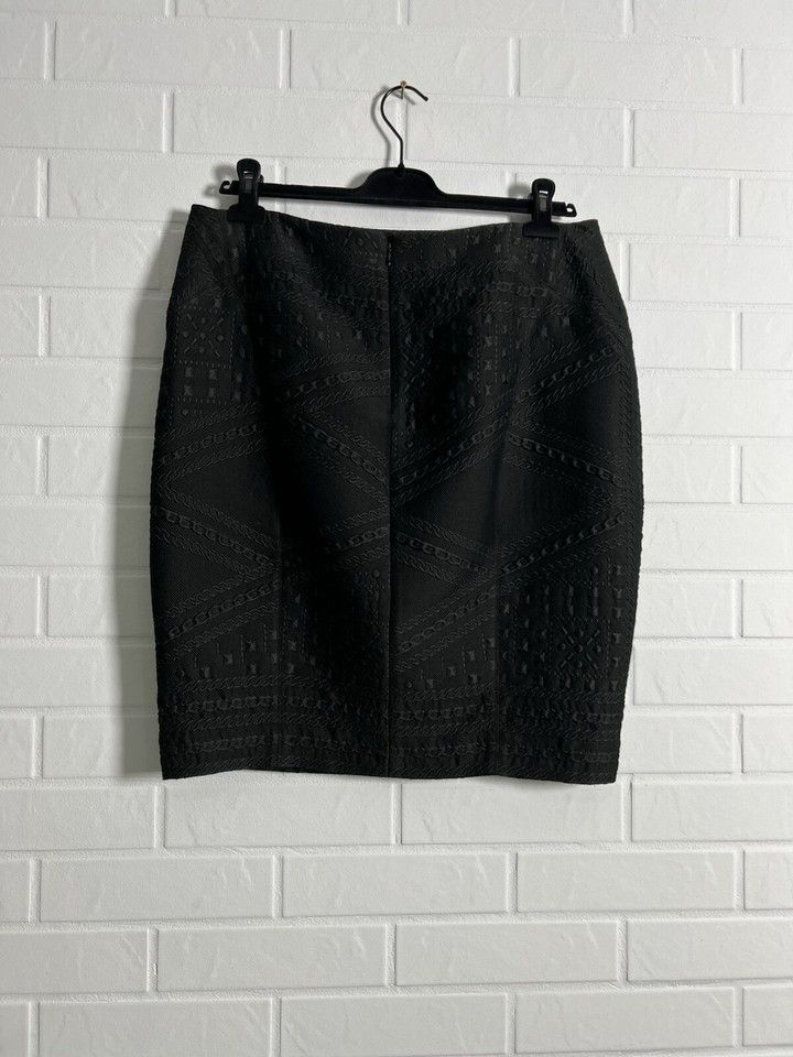Versace Versace Collection Women's Skirt Cotton Blend Black Size 48 Size 34" / US 12 / IT 48 - 4 Thumbnail