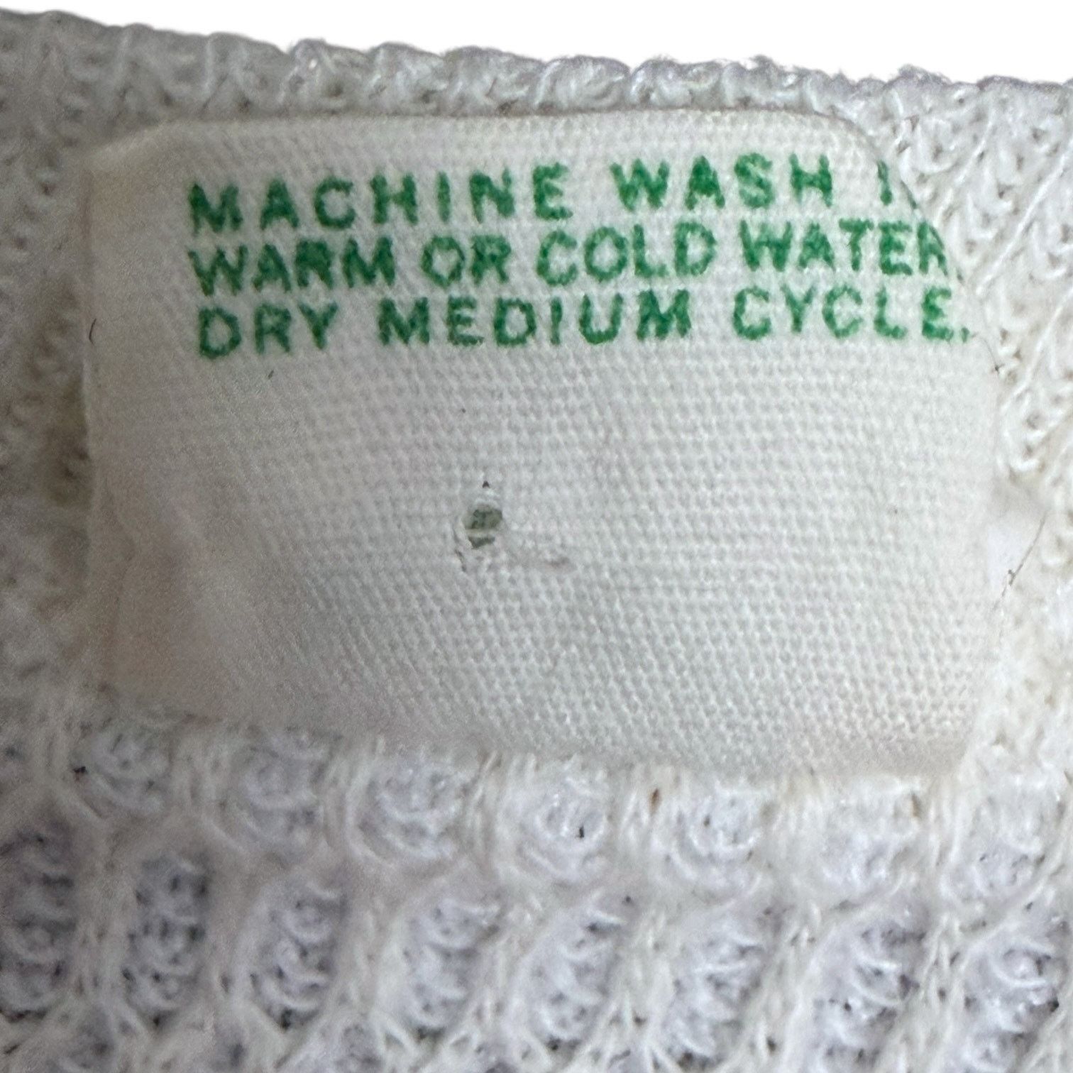 Hanes Vtg 70s Hanes Green Tag Men's Thermal White Waffle Knit XL Size US XL / EU 56 / 4 - 7 Thumbnail
