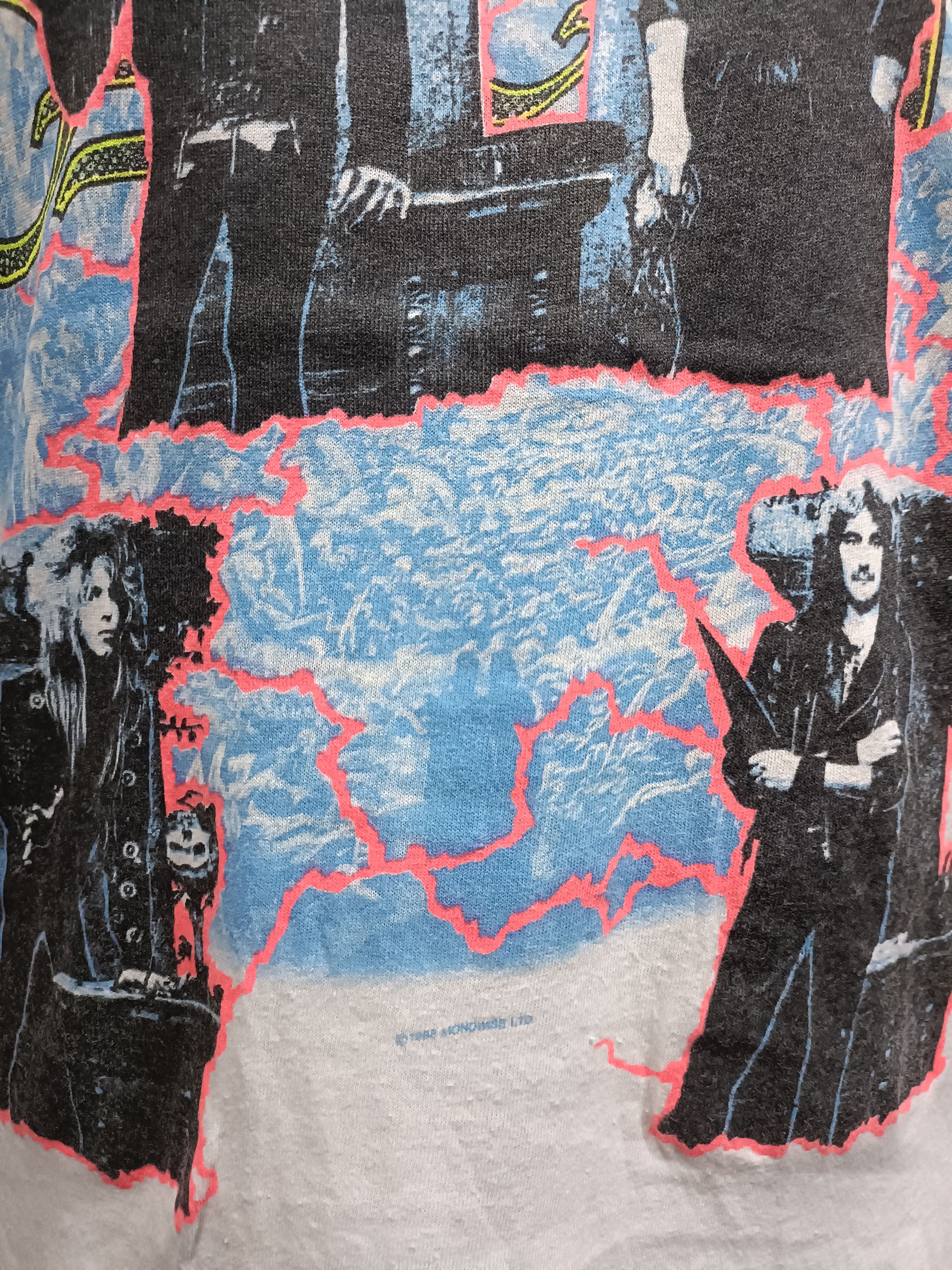 Hanes Vintage 1988 -89 Tour Ozzy Osbourne No Rest For The Wicked Size US L / EU 52-54 / 3 - 3 Thumbnail