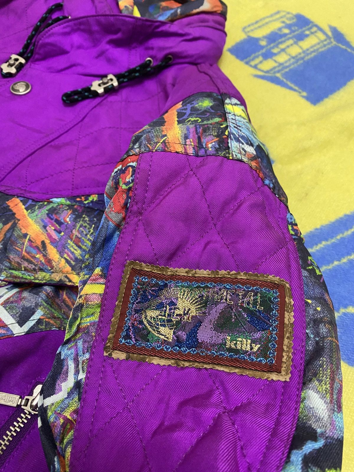 Designer × Vintage Vintage KILLY (The Power of Fractal) by Asics Size US L / EU 52-54 / 3 - 24 Thumbnail
